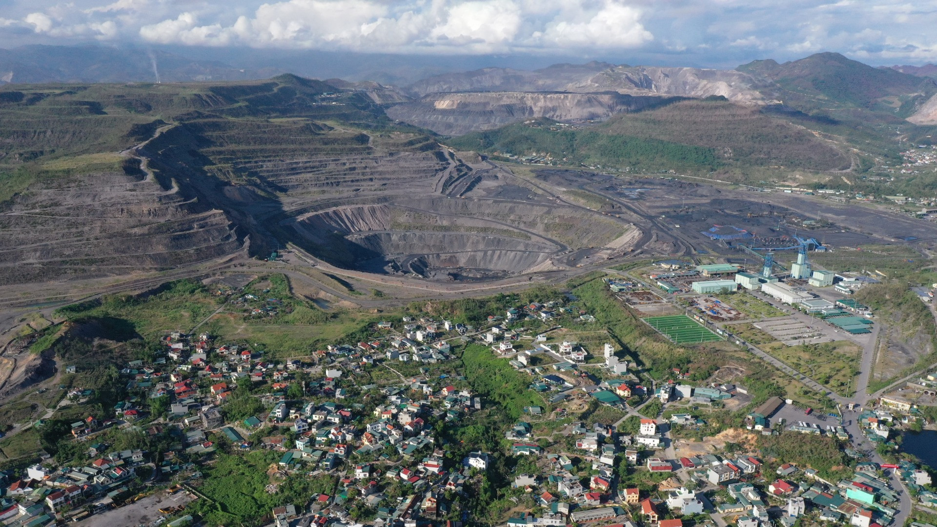 Mỏ than tại Quảng Ninh.