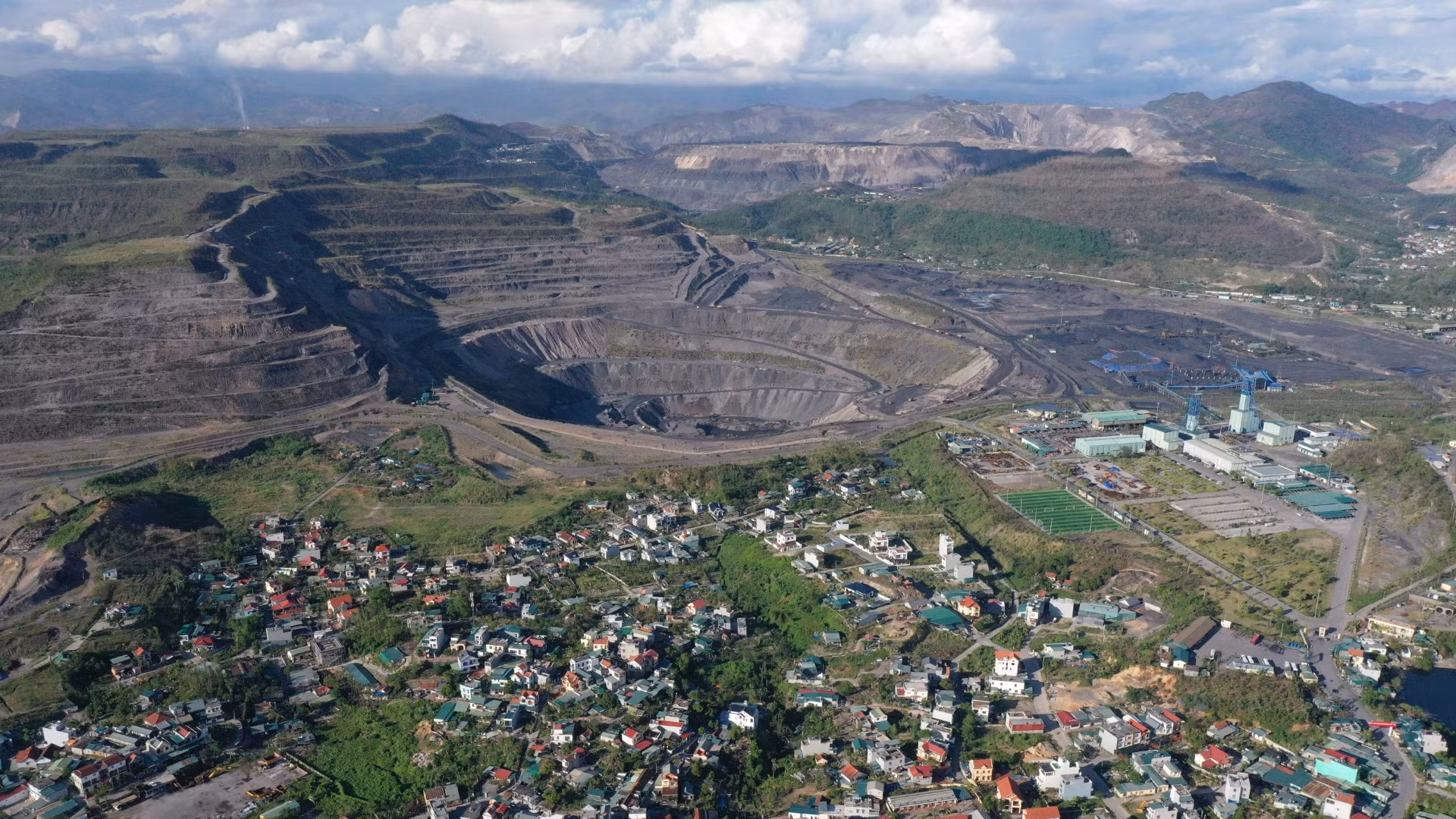 Mỏ than tại Quảng Ninh.
