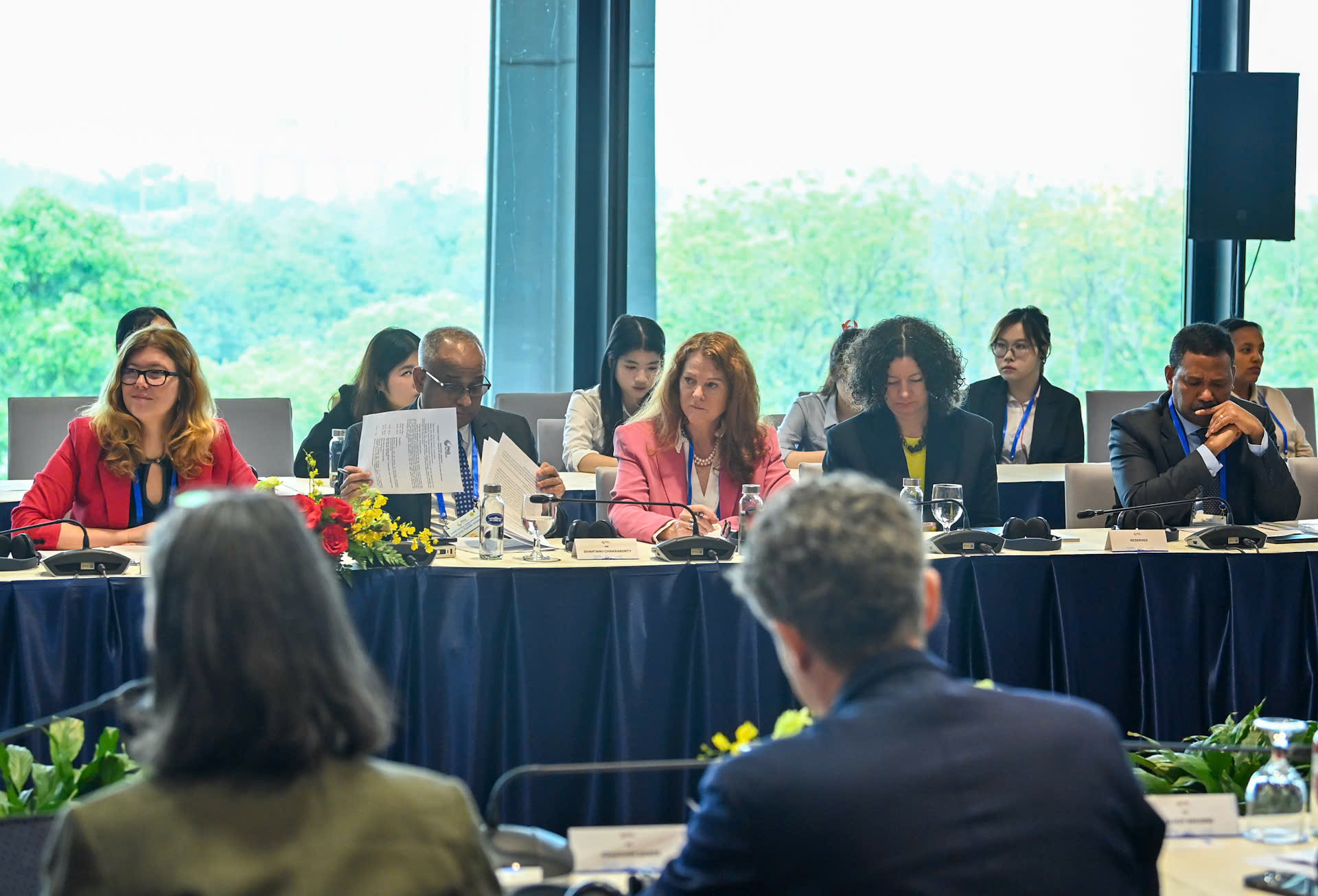 Các đại biểu tham dự phiên thảo luận. (Ảnh: DUY LINH)