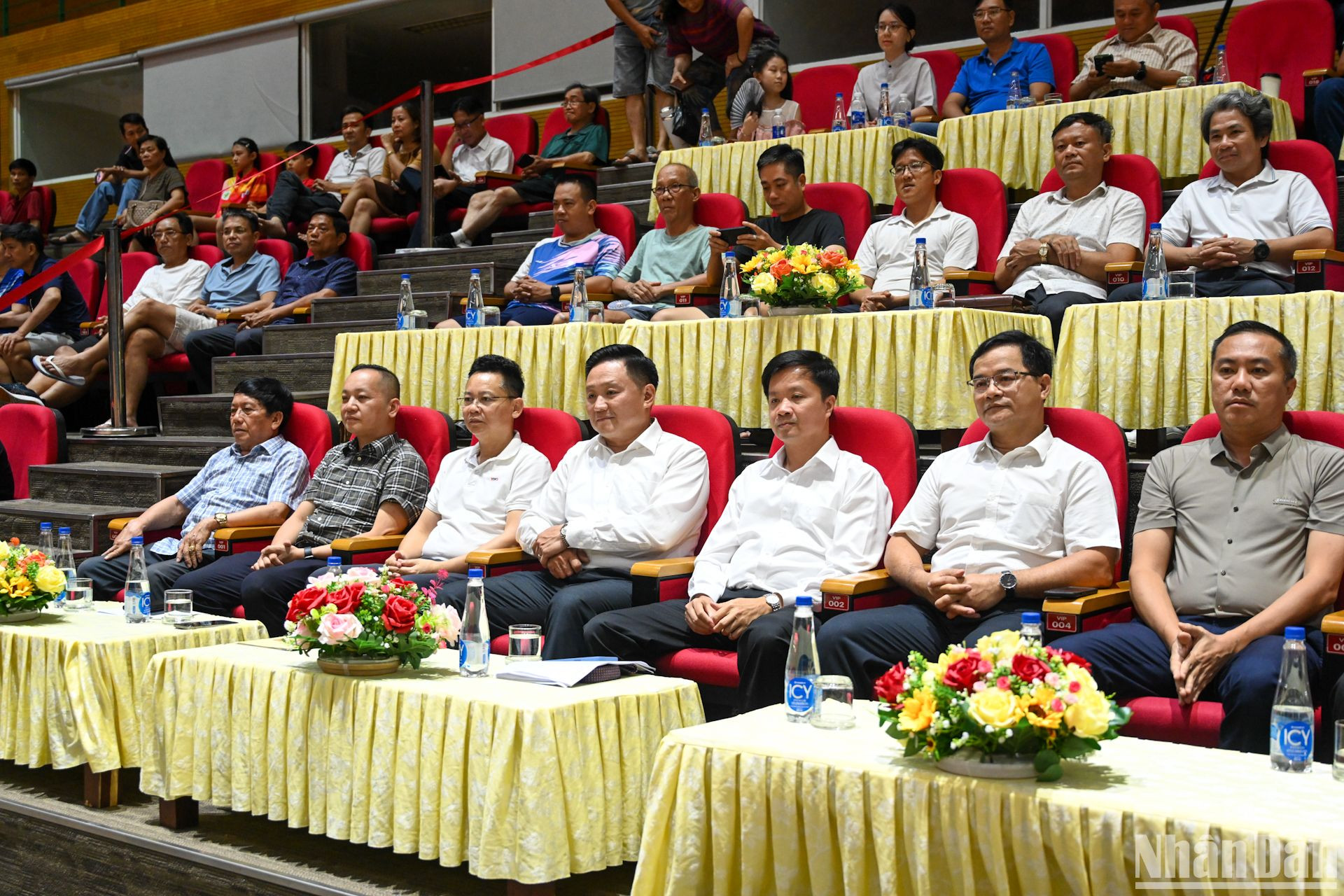Các đại biểu tham dự Lễ bế mạc. (Ảnh: DUY LINH) Các đại biểu tham dự Lễ bế mạc. (Ảnh: DUY LINH)