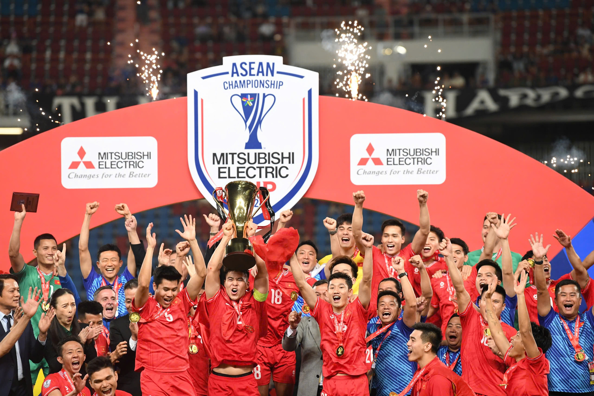 Danh hiệu ASEAN Cup 2024 cũng là chức vô địch Đông Nam Á thứ 3 trong lịch sử bóng đá Việt Nam, sau hai lần đăng quang vào các năm 2008 và 2018.