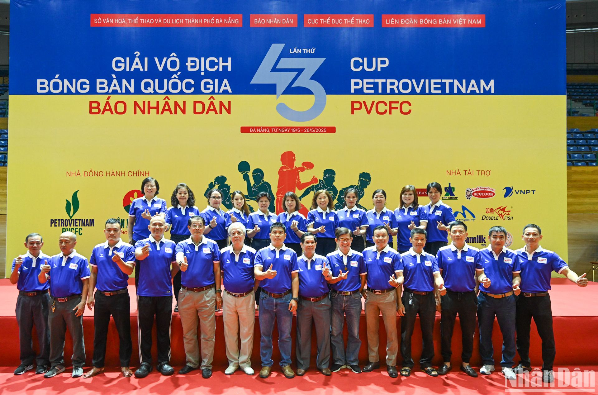 Ban trọng tài - Trụ cột thầm lặng góp phần tạo nên thành công của giải đấu. (Ảnh: DUY LINH)