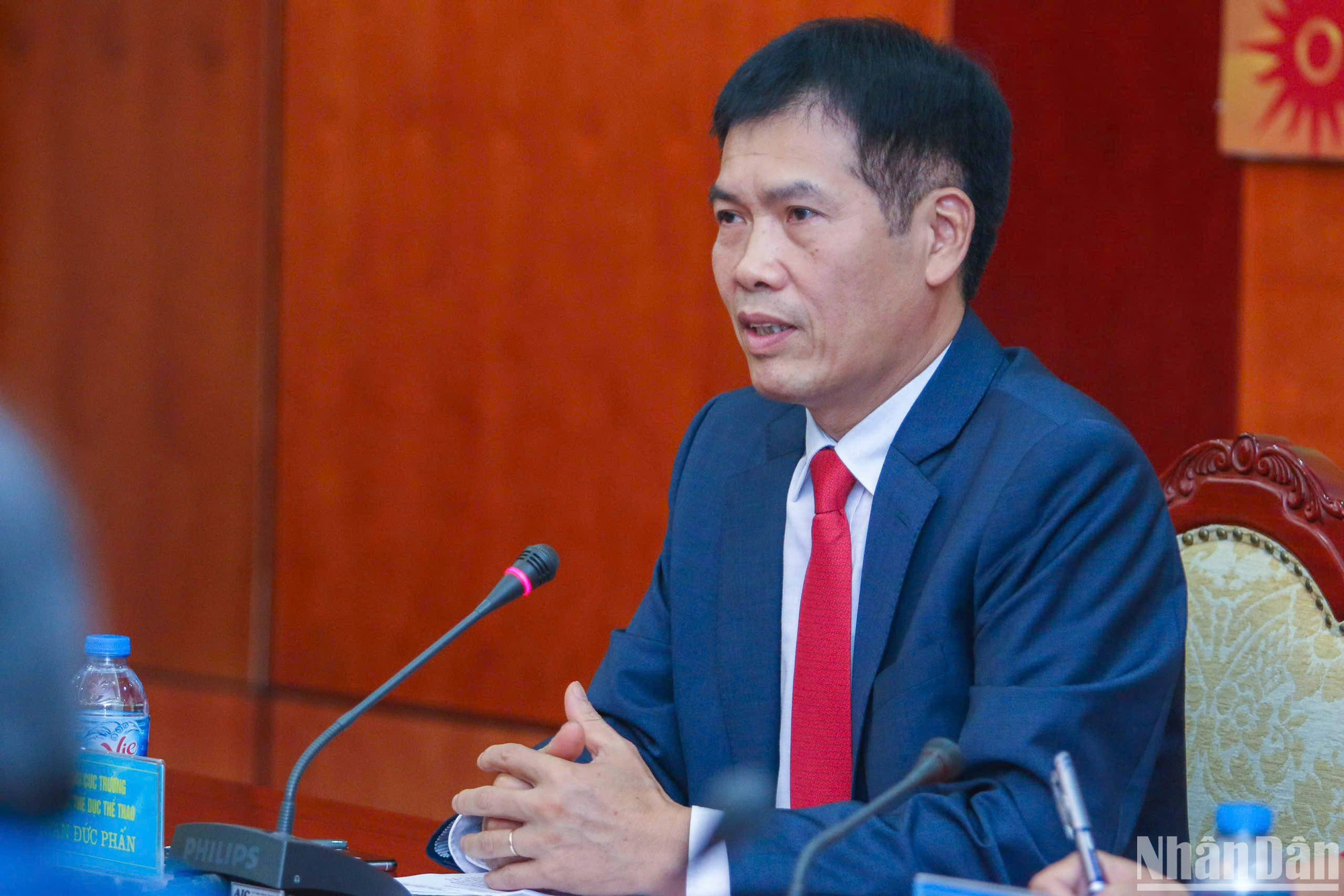 Ông Trần Đức Phấn cho rằng các Liên đoàn còn gặp nhiều khó khăn trong vấn đề kinh phí. (Ảnh: SƠN TÙNG)