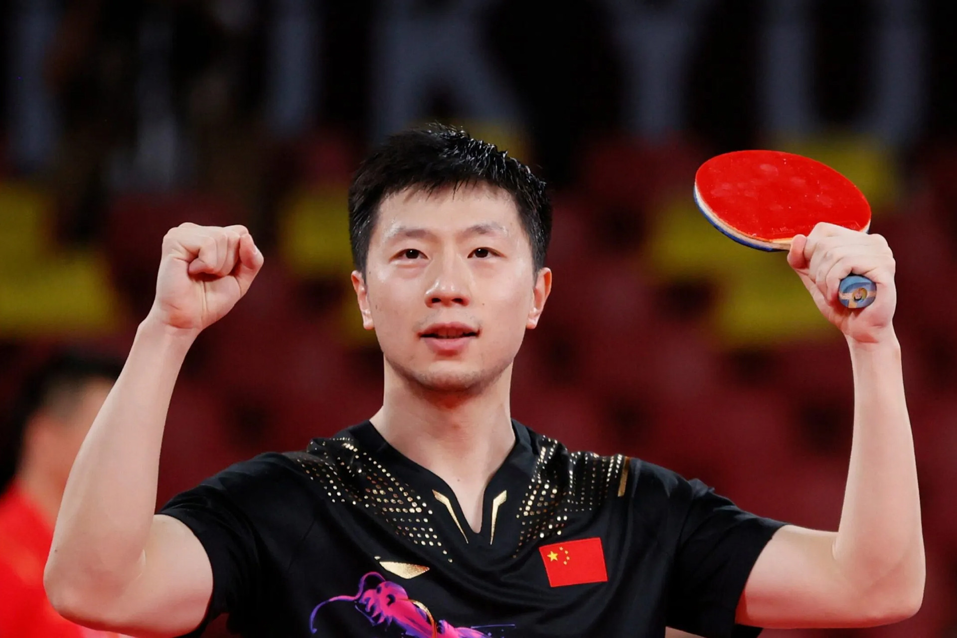 Trải qua hệ thống đào tạo đặc biệt của Trung Quốc, Ma Long đã trở thành tượng đài của bóng bàn thế giới. (Ảnh: Reuters)