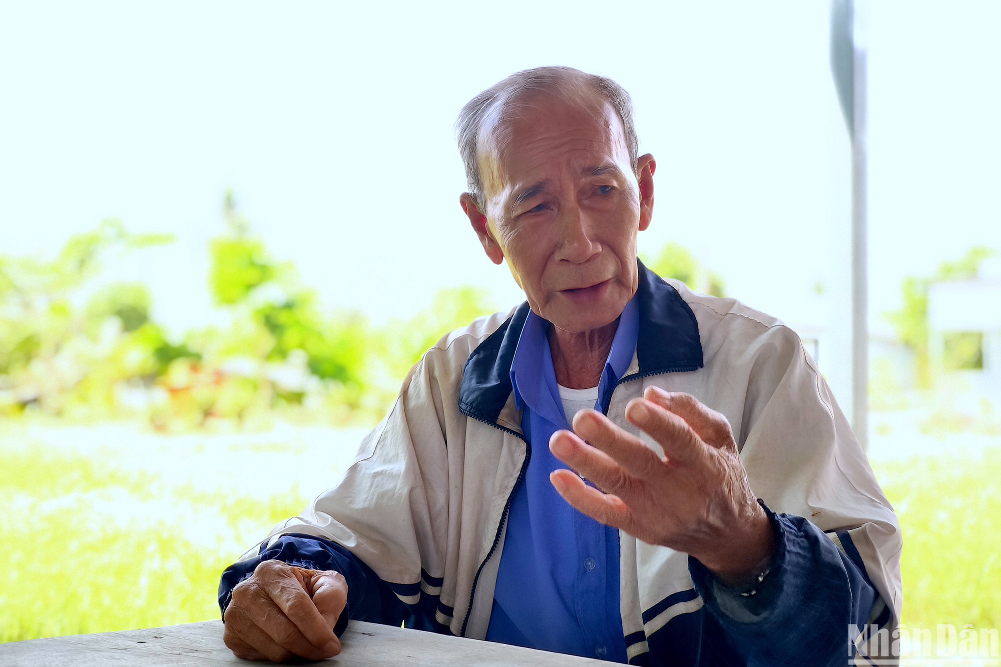 Cựu chiến binh Huỳnh Văn Chiến kể lại trận ném bom của B52 tàn phá miệt rừng U Minh hạ.