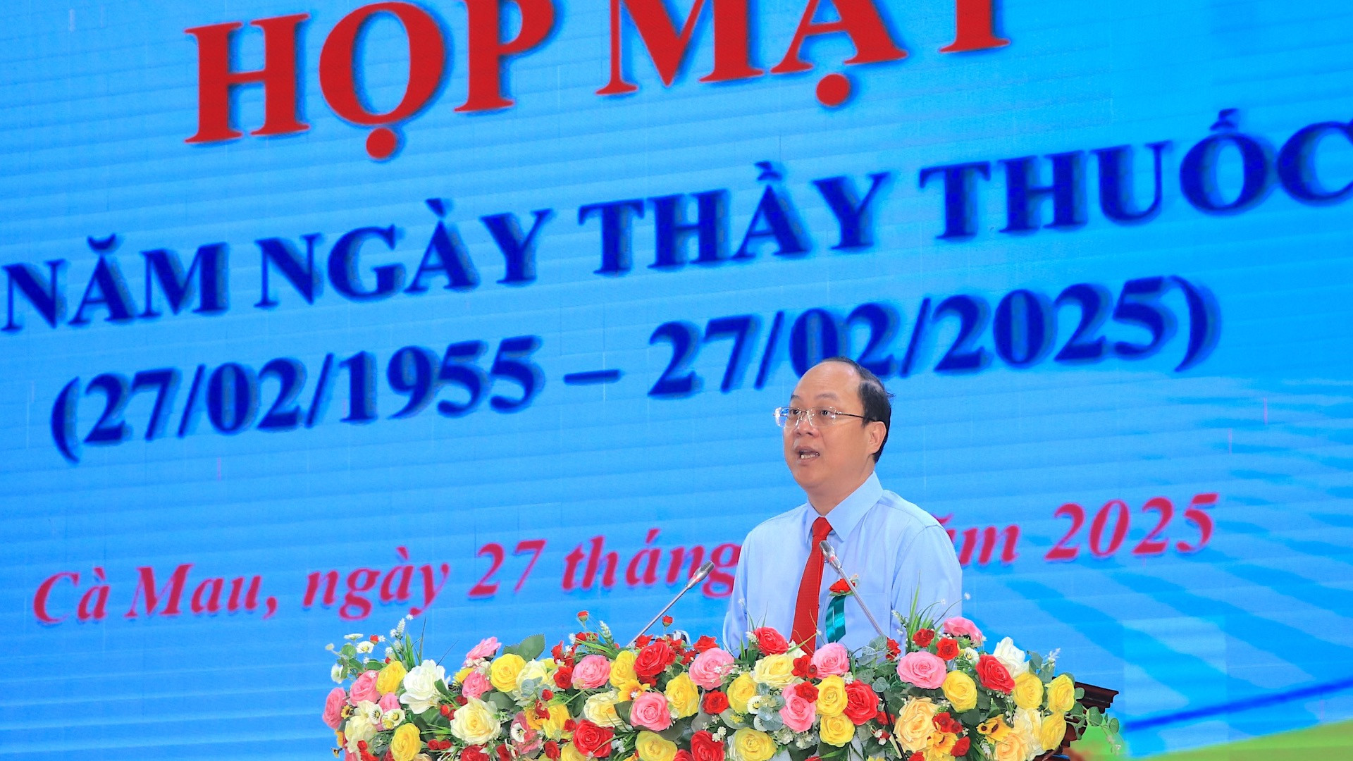 Bí thư Tỉnh ủy Cà Mau Nguyễn Hồ Hải phát biểu tại buổi họp mặt. Bí thư Tỉnh ủy Cà Mau Nguyễn Hồ Hải phát biểu tại buổi họp mặt.