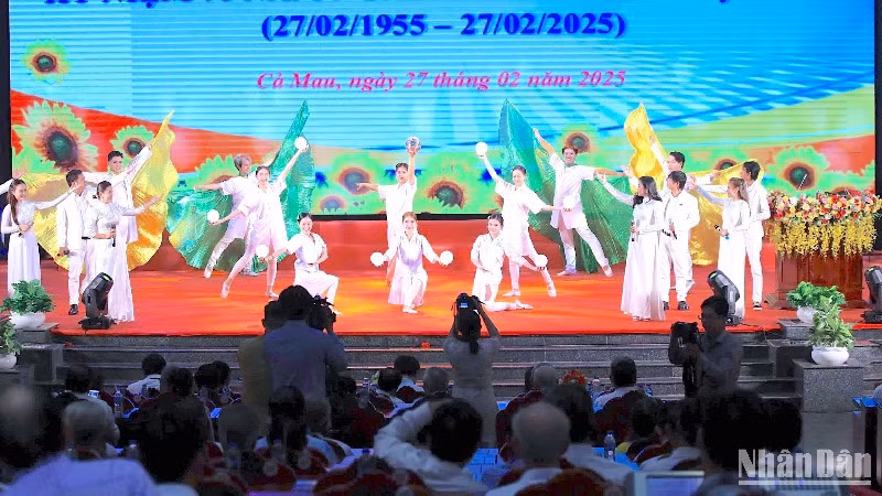 Họp mặt kỷ niệm 70 năm Ngày Thầy thuốc Việt Nam tại Cà Mau chiều 27/2.