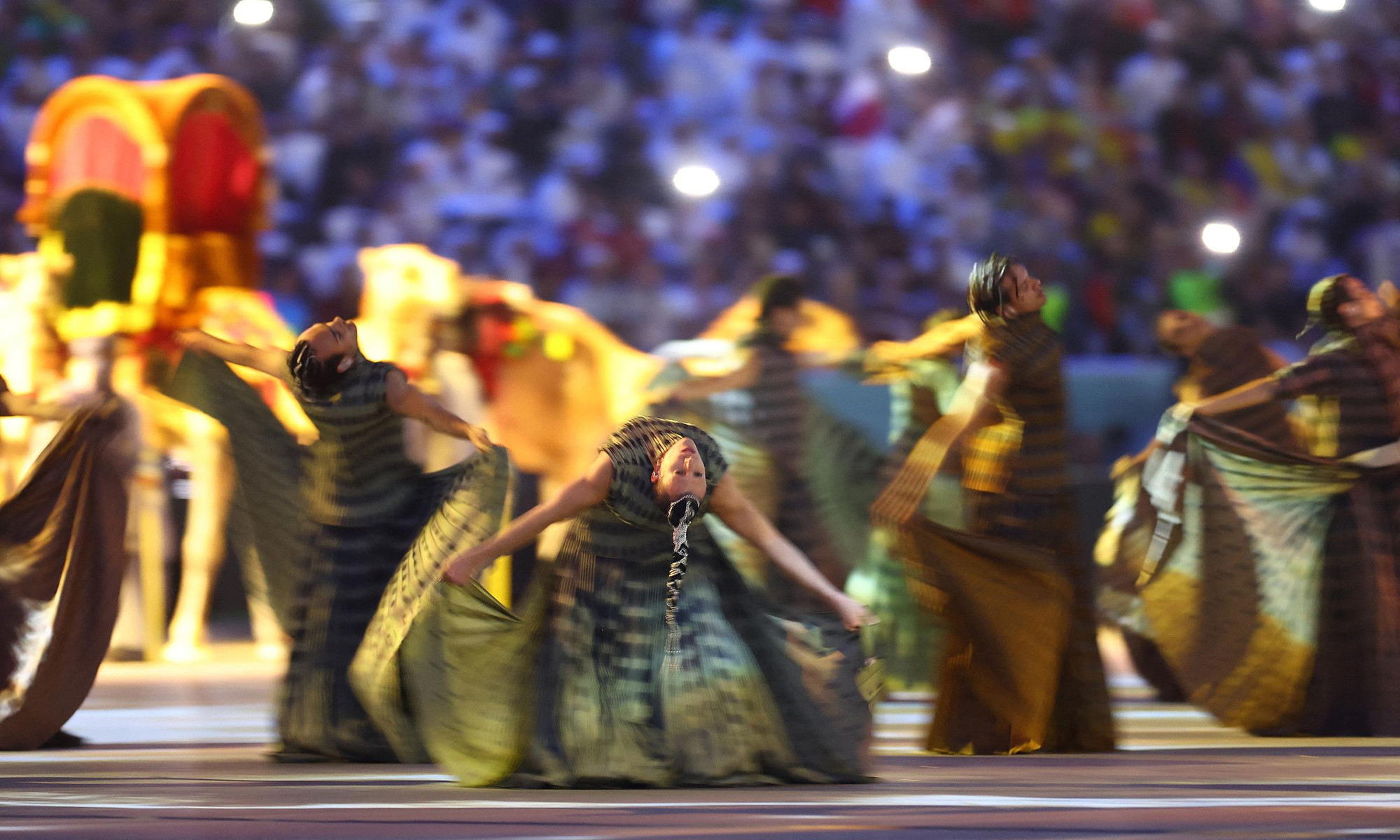 Bữa tiệc âm nhạc sống động của những vũ công. (Ảnh: Reuters) Bữa tiệc âm nhạc sống động của những vũ công. (Ảnh: Reuters)