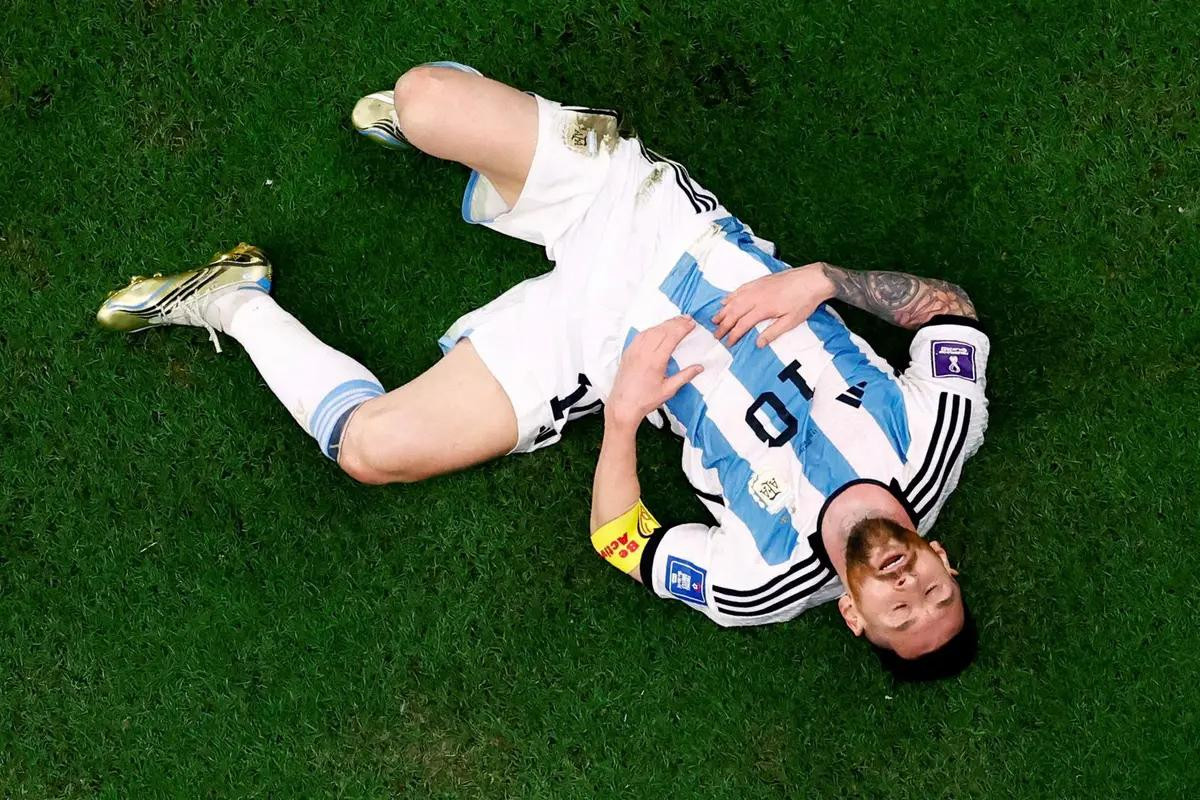 Cái thở phào nhẹ nhõm khi đánh bại Croatia.