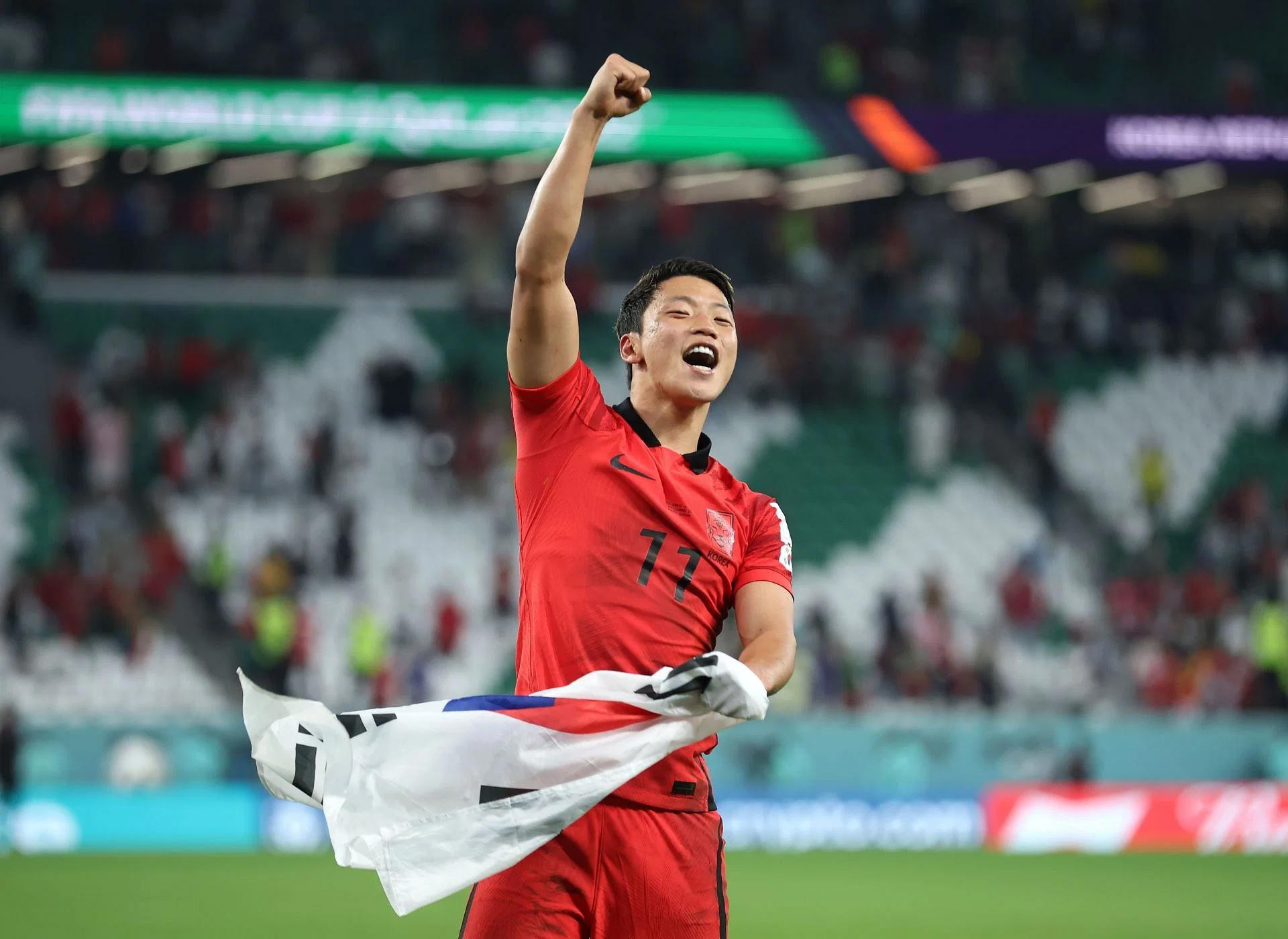 Hwang Hee-chan - Cầu thủ ghi bàn thắng thứ hai vào lưới Bồ Đào Nha.