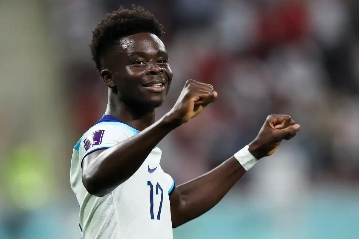 Bukayo Saka (Đội tuyển Anh).