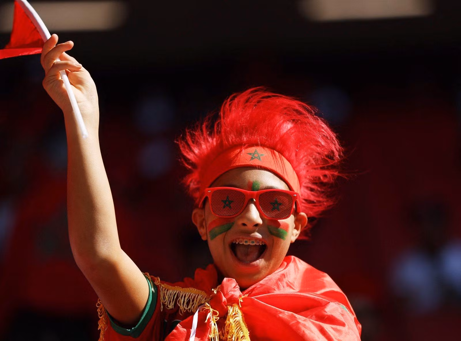 Sắc đỏ của Moroc.