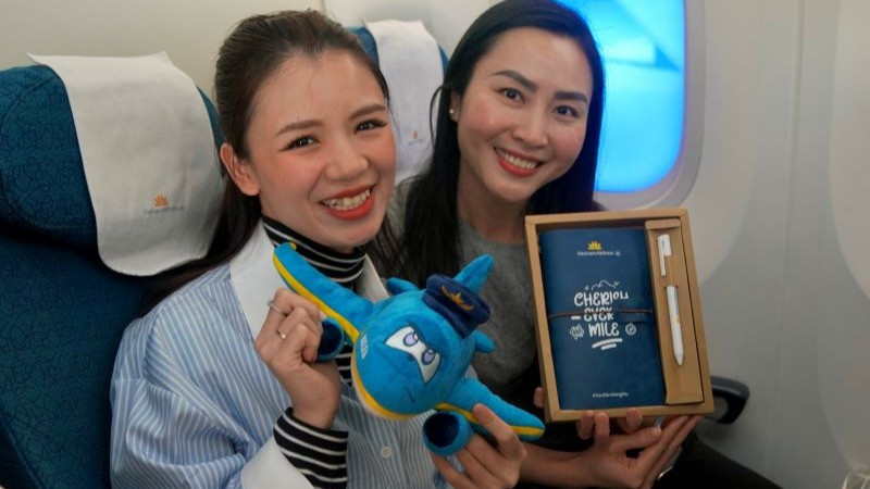 Đây không chỉ là lời chúc năm mới may mắn mà còn là sự tri ân sâu sắc đến những hành khách đã tin tưởng và đồng hành cùng hãng trên mỗi chặng hành trình.