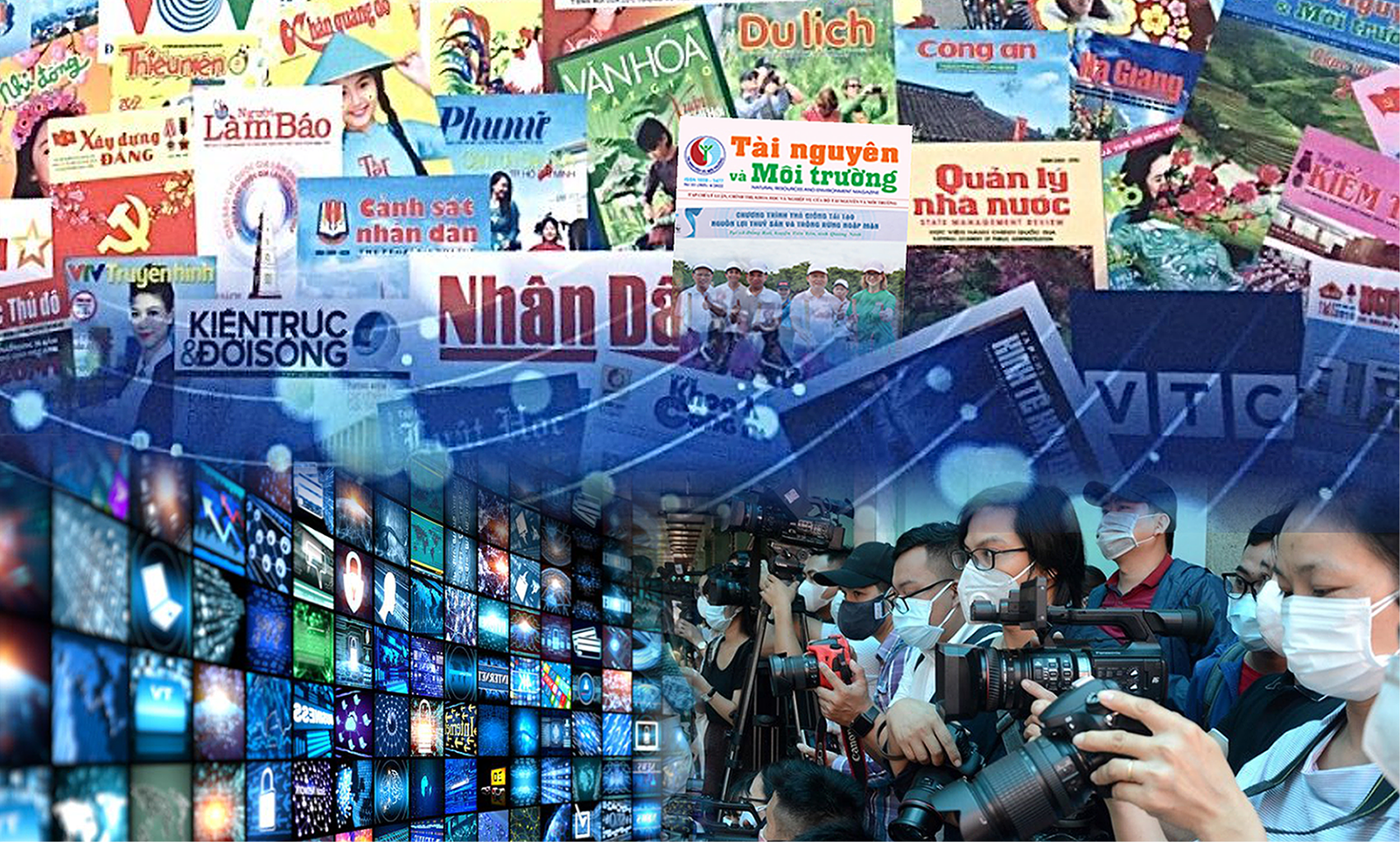 Nhiều cơ quan báo chí đã tạo được uy tín trong lòng độc giả. (Ảnh internet)