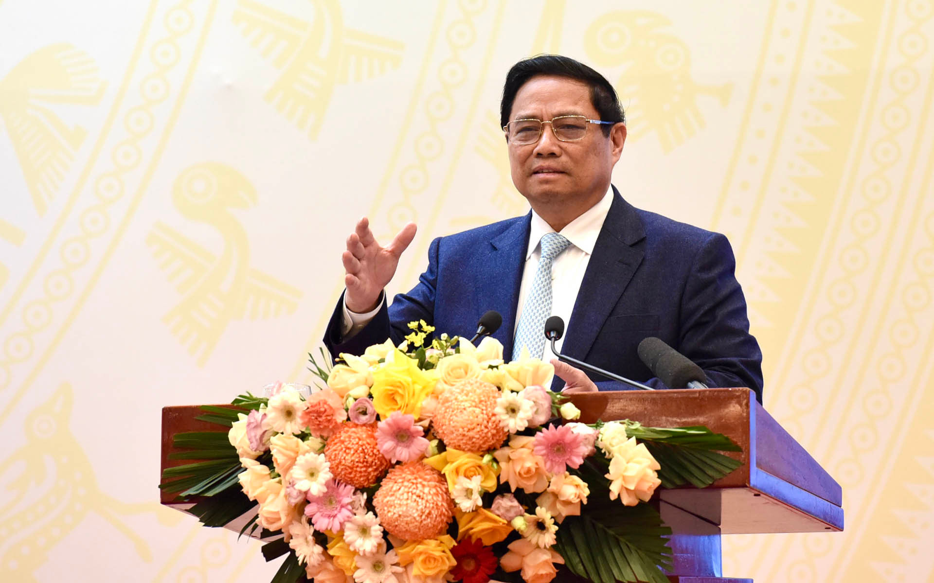 Thủ tướng Phạm Minh Chính phát biểu chỉ đạo hội nghị.