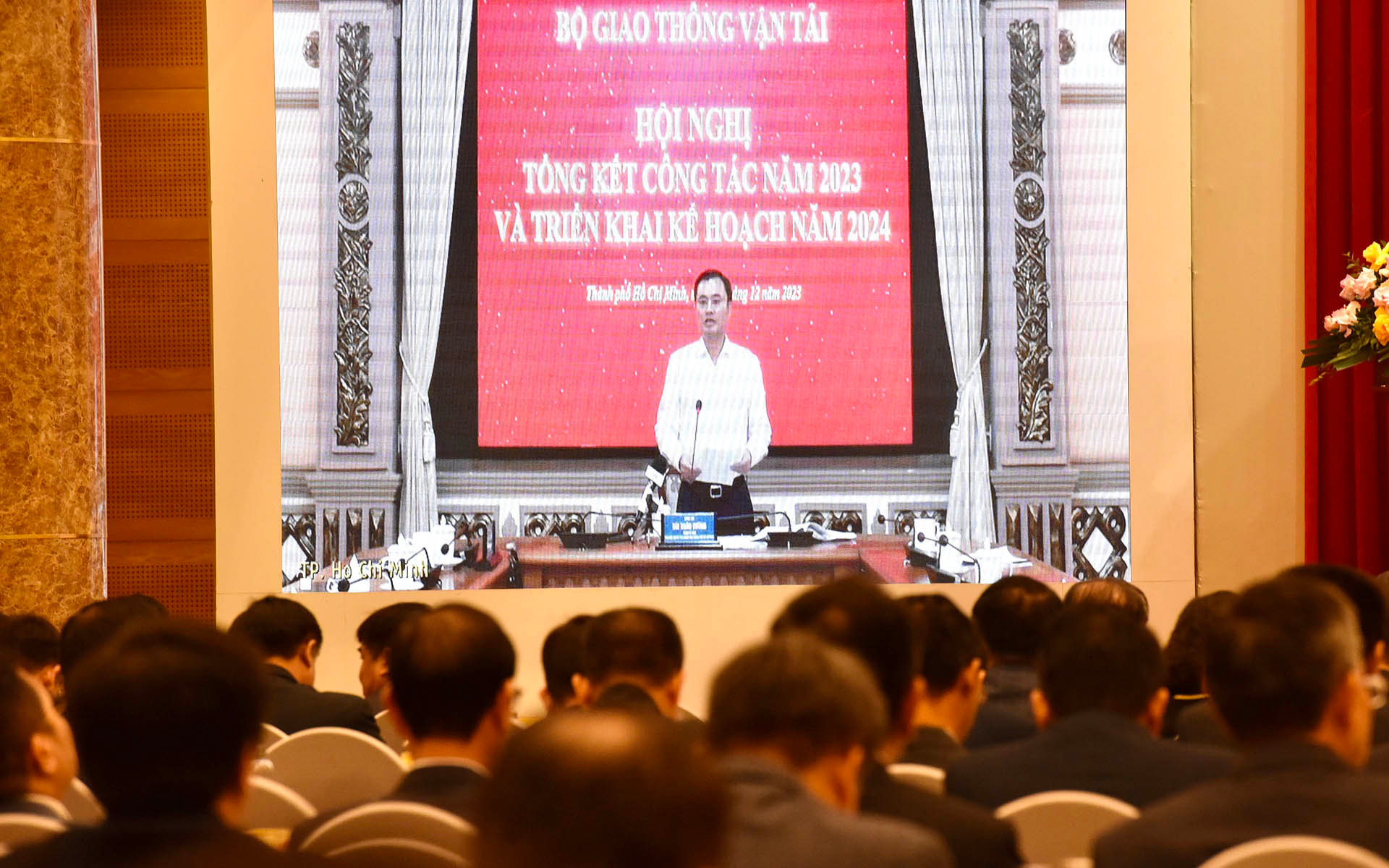 Hội nghị được kết nối trực tuyến từ điểm cầu chính Hà Nội tới 62 tỉnh, thành phố trực thuộc Trung ương.