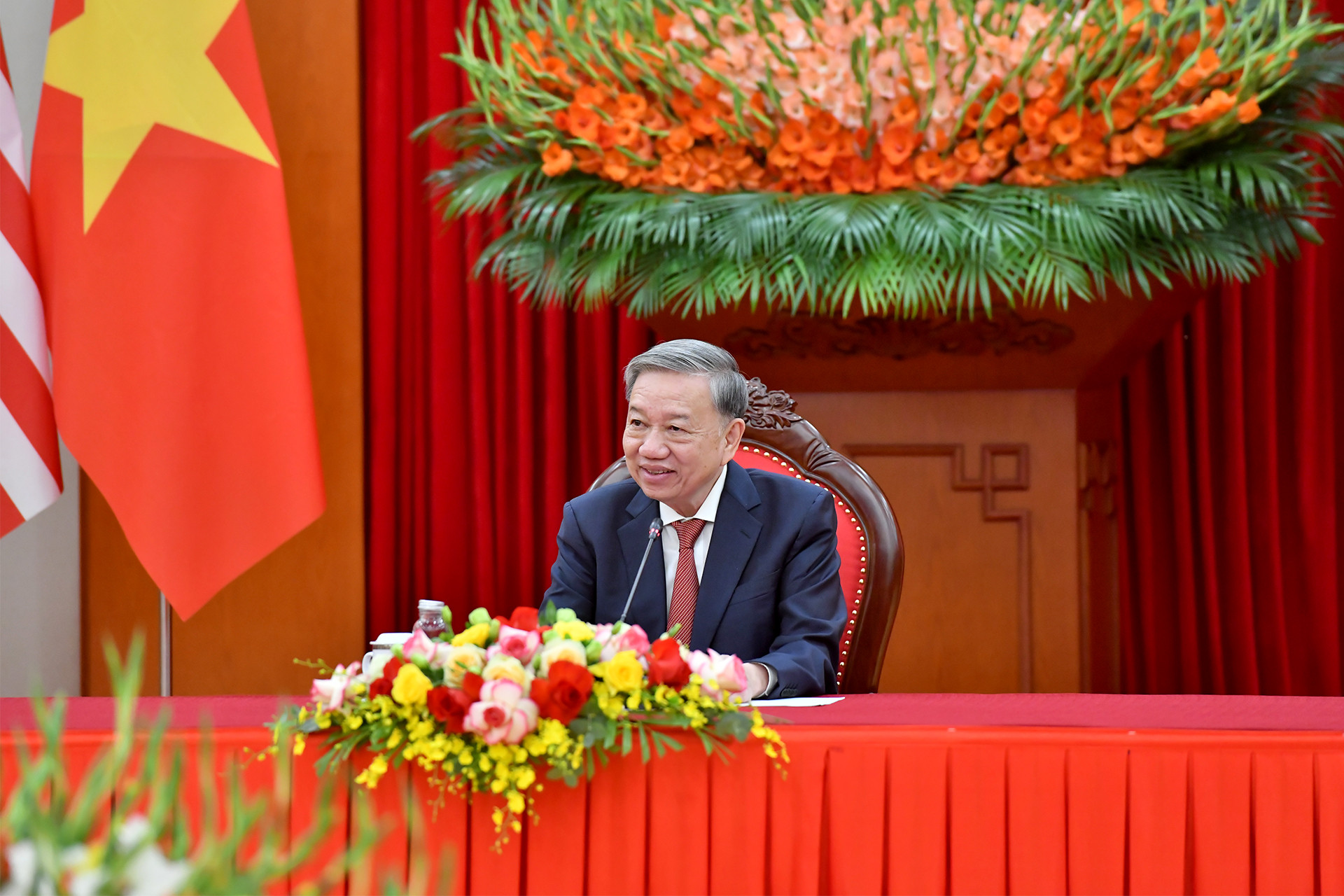 Tổng Bí thư Tô Lâm điện đàm với Tổng thống đắc cử Hoa Kỳ Donald Trump.