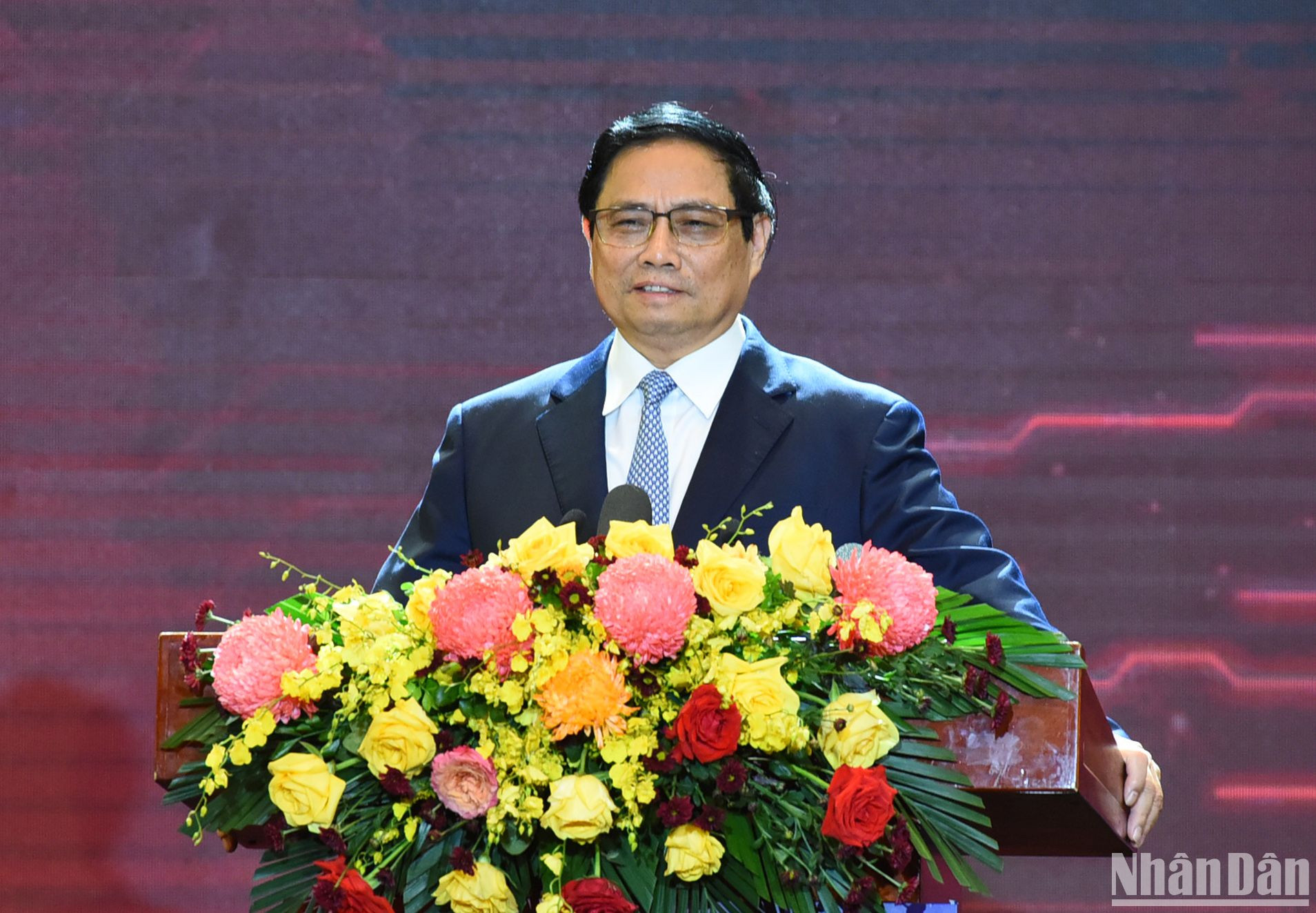 Phát biểu tại buổi lễ, Thủ tướng đánh giá cao những nỗ lực, quyết tâm và kết quả đạt được trong công cuộc chuyển đổi số quốc gia.