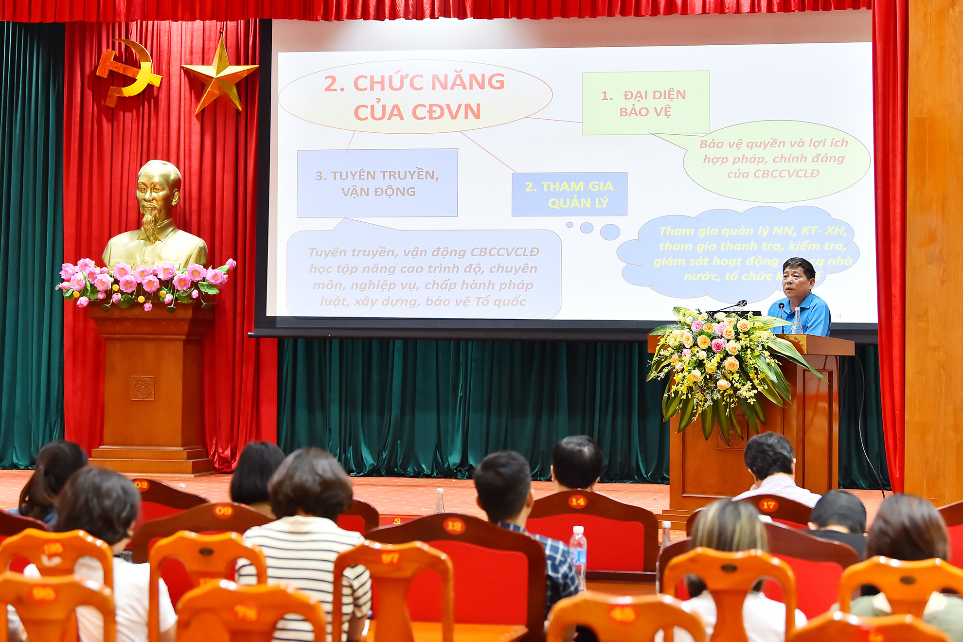 Hội nghị tập huấn giúp các đồng chí cán bộ Công đoàn Báo Nhân Dân hiểu sâu hơn về công tác công đoàn, từ đó góp phần nâng cao chất lượng hoạt động của Công đoàn Báo Nhân Dân. Hội nghị tập huấn giúp các đồng chí cán bộ Công đoàn Báo Nhân Dân hiểu sâu hơn về công tác công đoàn, từ đó góp phần nâng cao chất lượng hoạt động của Công đoàn Báo Nhân Dân.