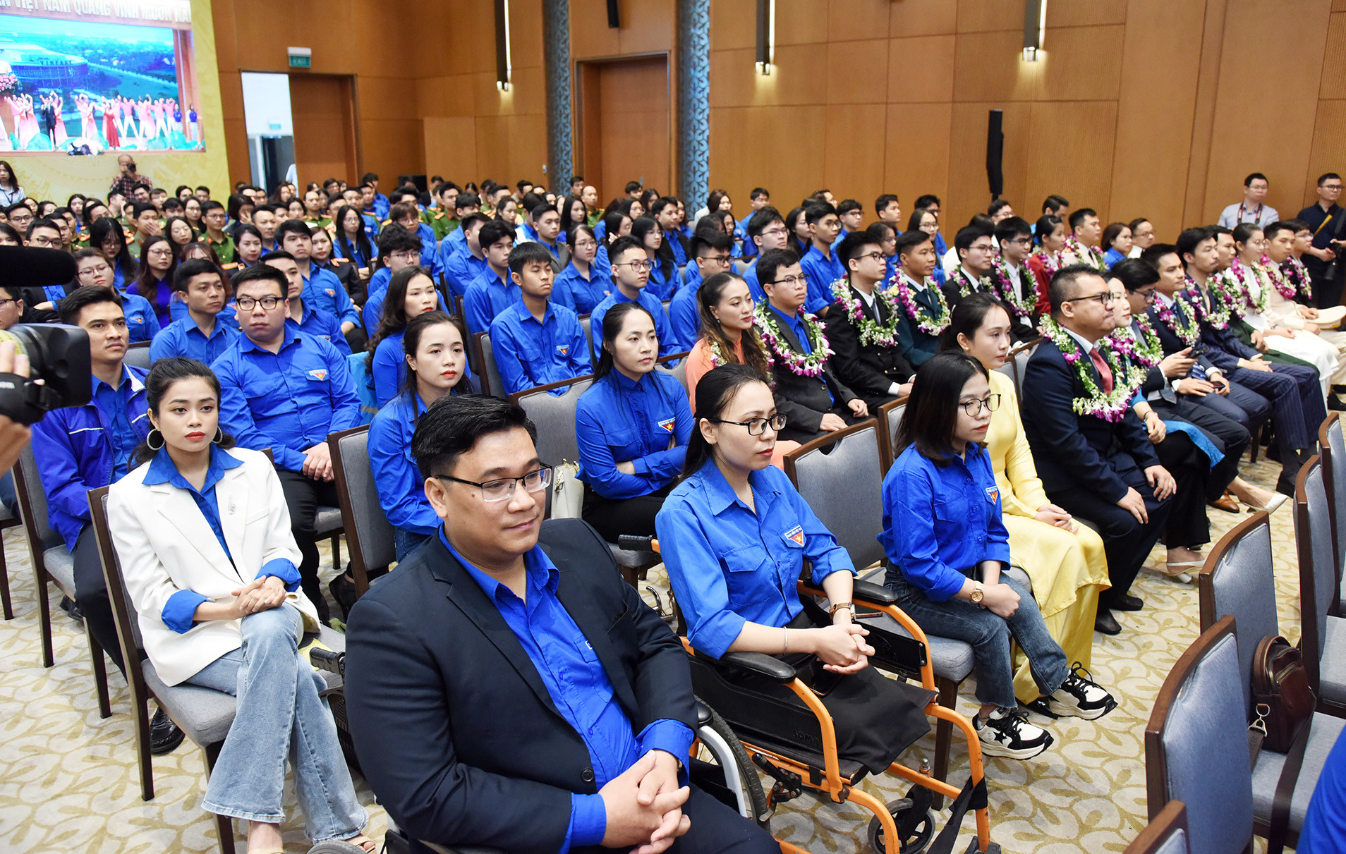 Các đại biểu dự chương trình đối thoại.