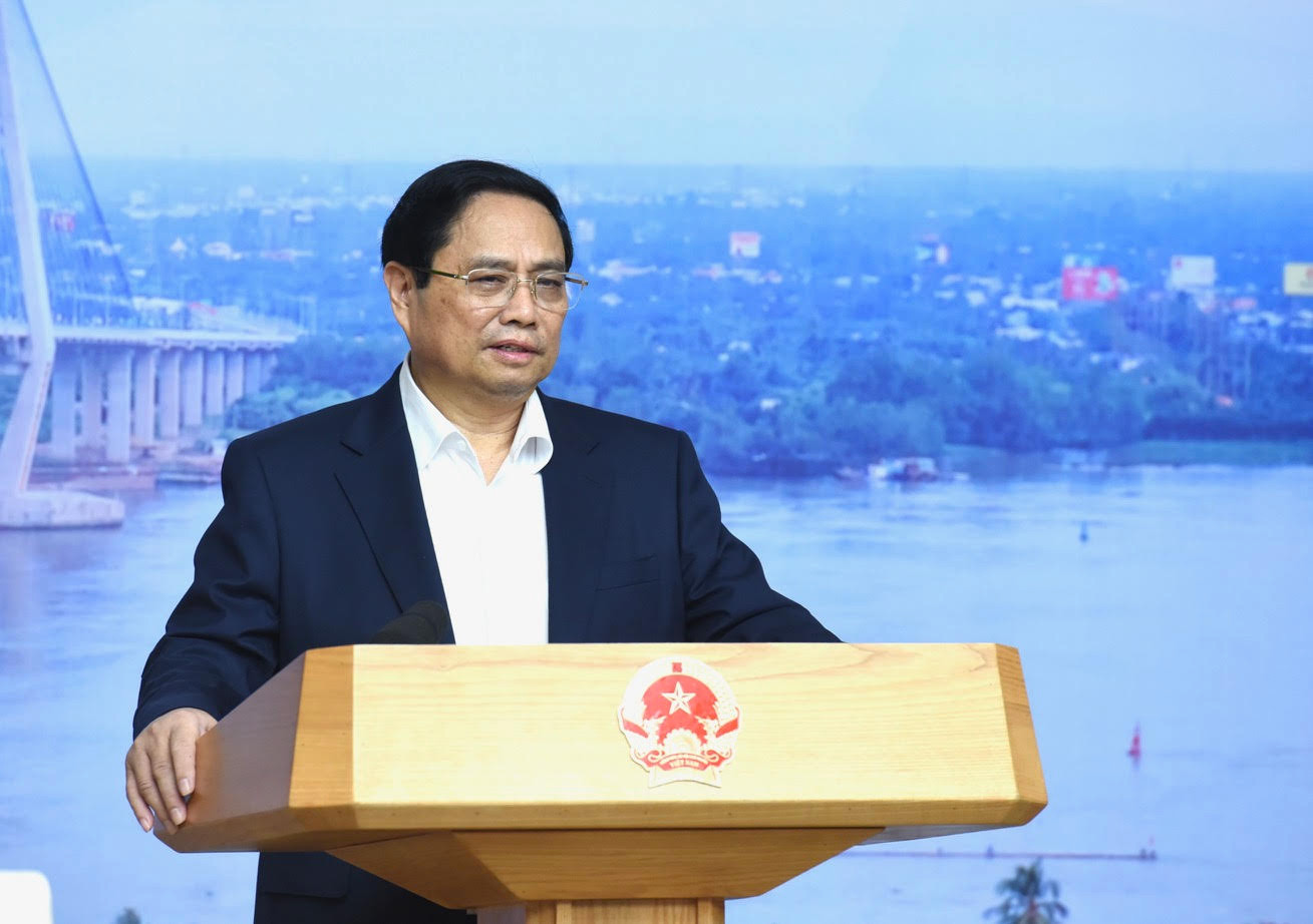 Thủ tướng Phạm Minh Chính phát biểu chỉ đạo tại Phiên họp.