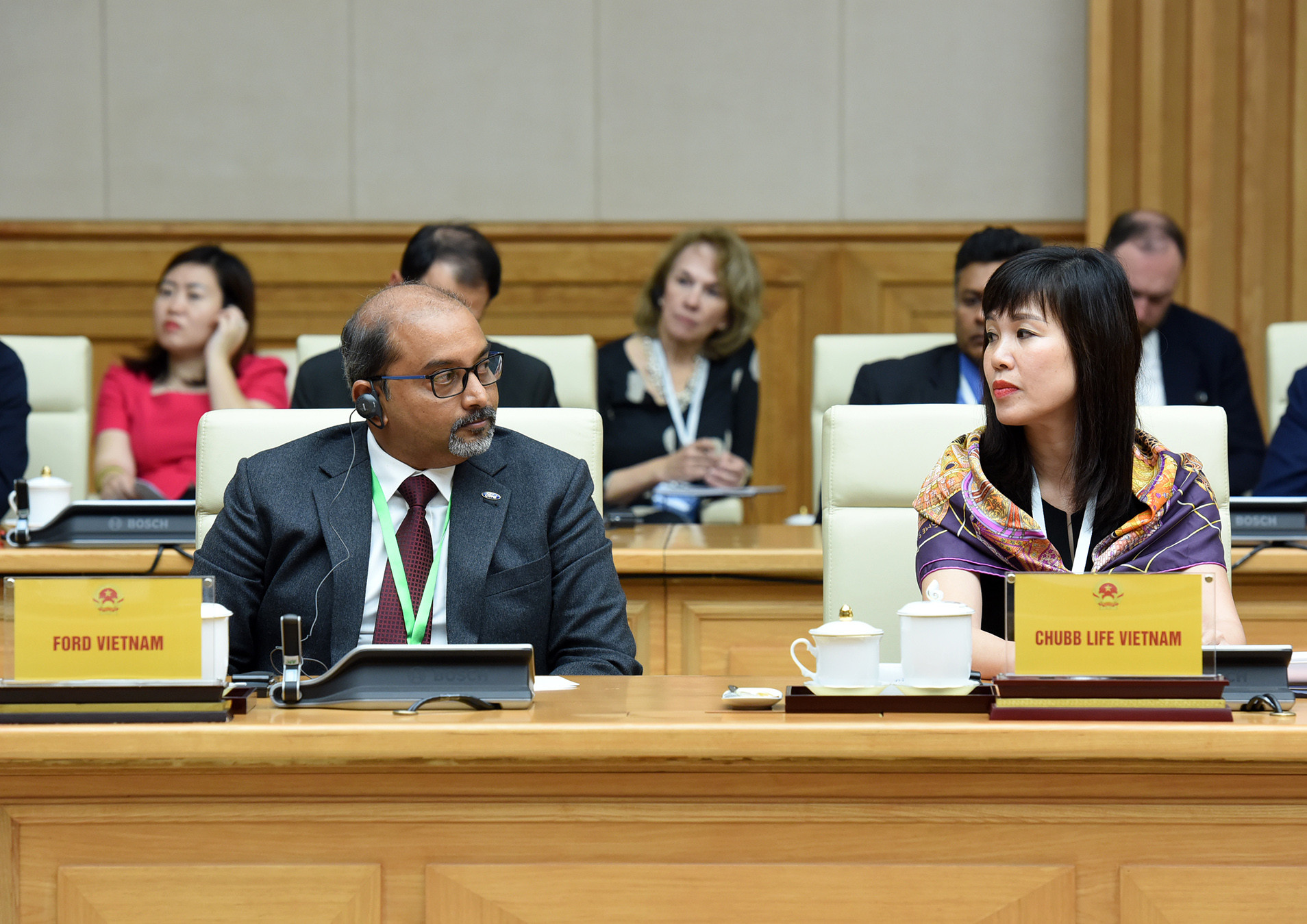 Giám đốc Ford Việt Nam phát biểu.