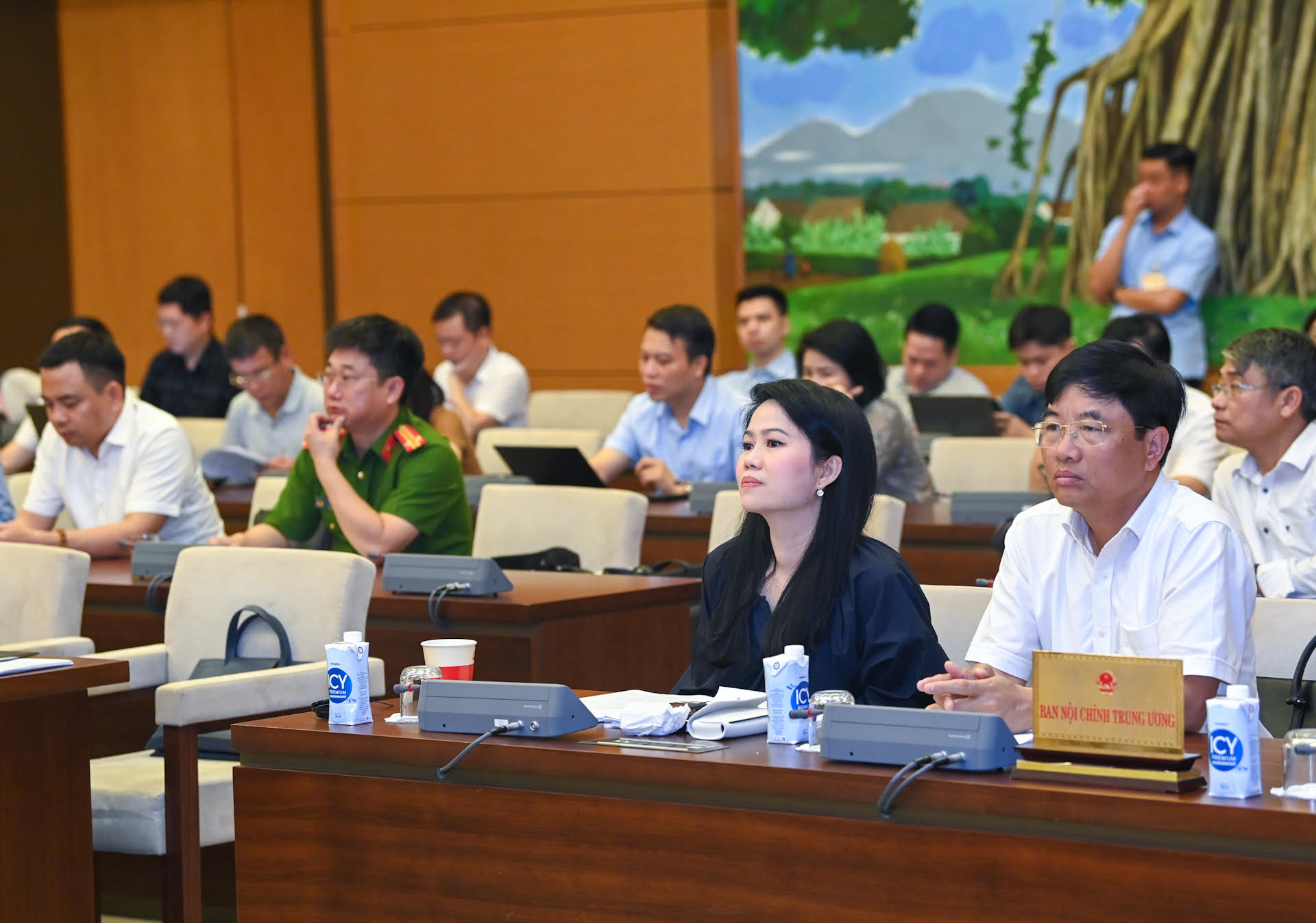 Đại diện các bộ, ngành và các đại biểu dự phiên họp.