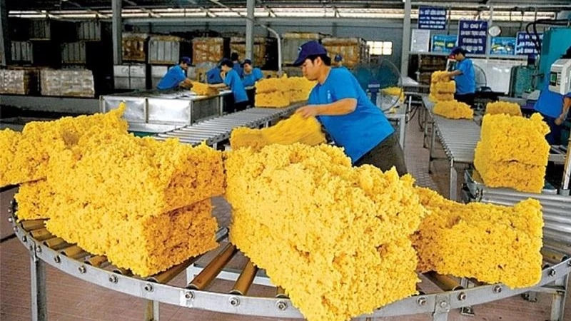 Xuất khẩu cao su quý I giảm về khối lượng nhưng tăng về giá trị so với cùng kỳ năm 2024.