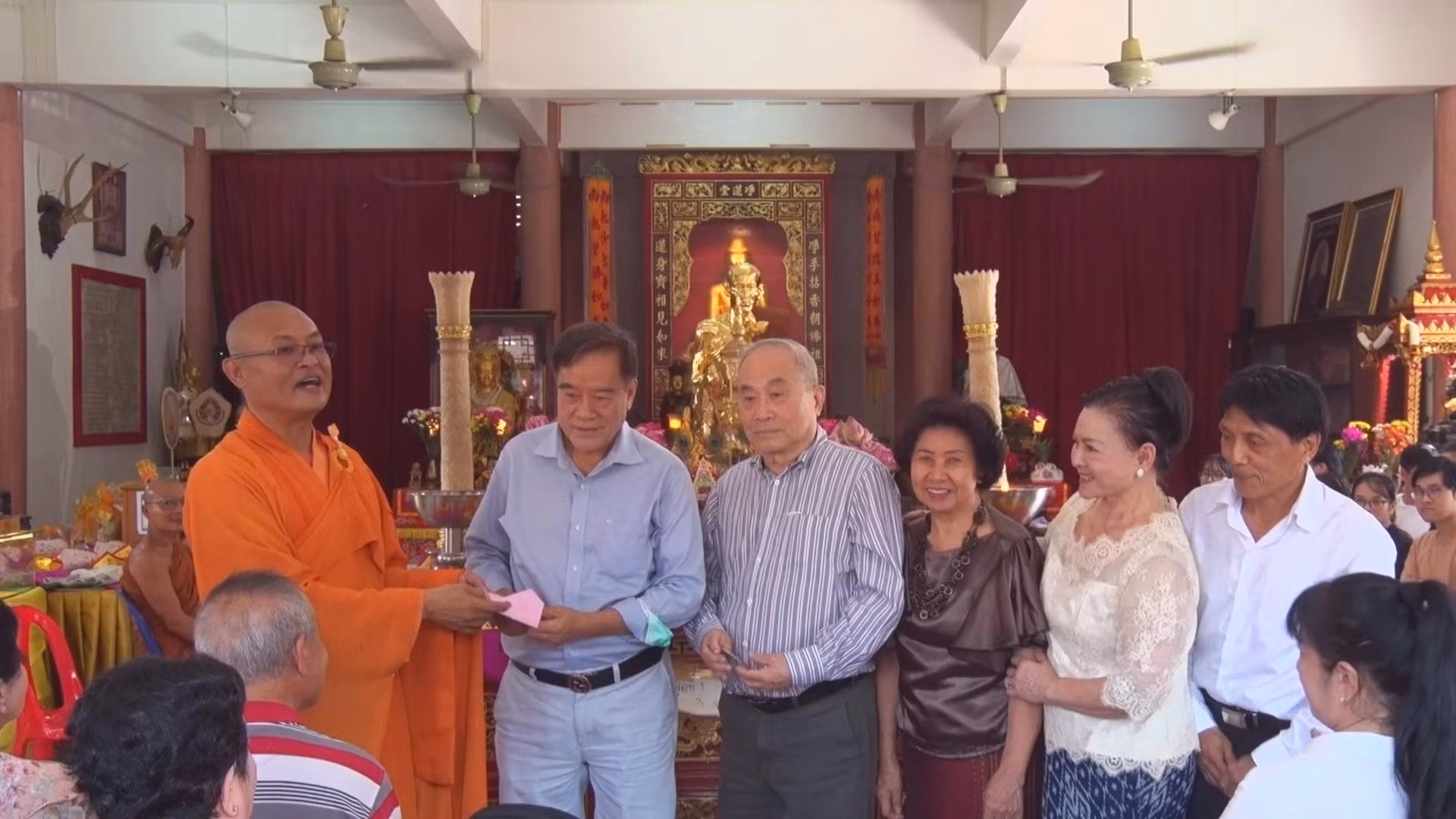 Nhân buổi lễ được tổ chức tại chùa Cảnh Phước, Ban Chấp hành Hội Người Việt Nam thủ đô Bangkok và vùng phụ cận cùng đông đảo bà con kiều bào đã thành kính cúng dường để nhà chùa tiếp tục tu bổ, gìn giữ chùa. Sư thầy chủ trì buổi lễ mong bà con Phật tử phát huy lòng từ bi bác ái, đoàn kết hơn nữa và tiếp tục hỗ trợ công tác phật sự của nhà chùa.