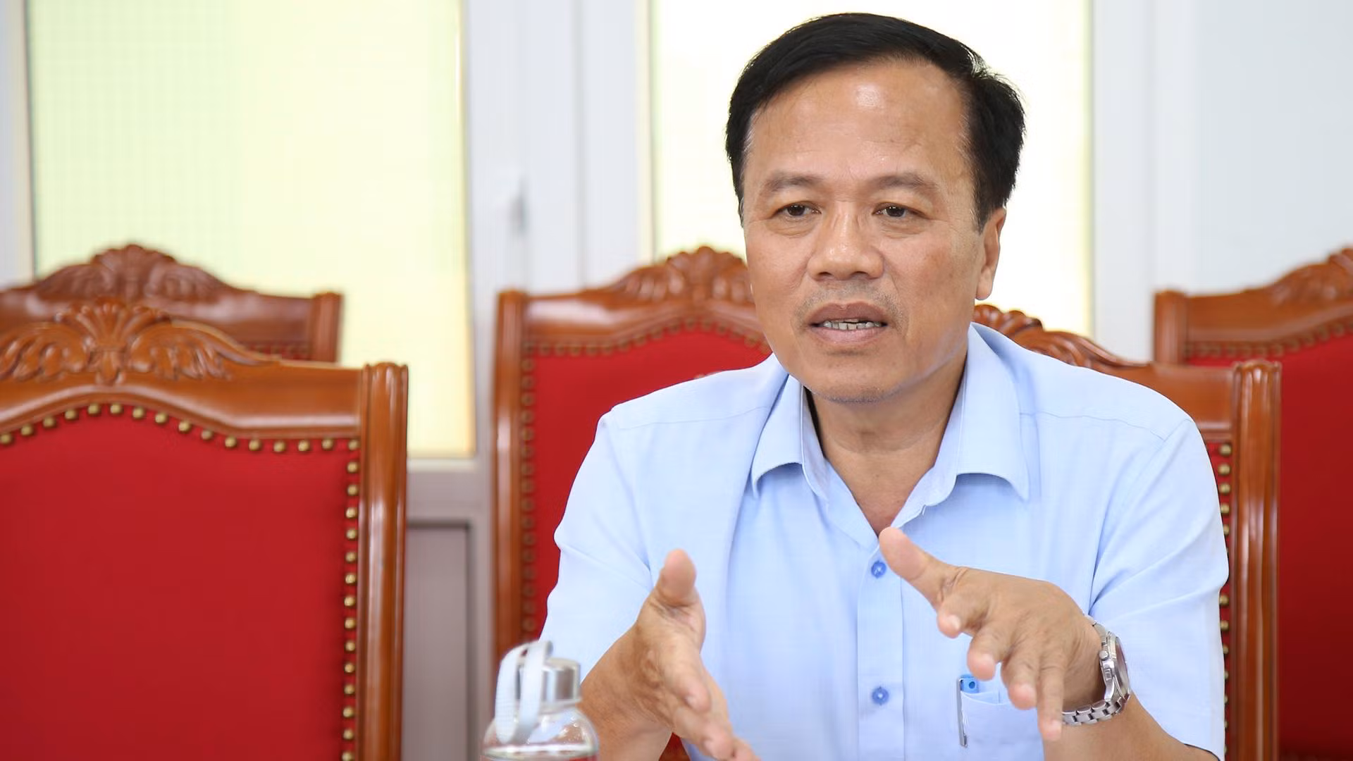 Ông Hoàng Tuấn Anh, Phó Giám đốc Sở Lao động-Thương binh và Xã hội tỉnh Quảng Trị.