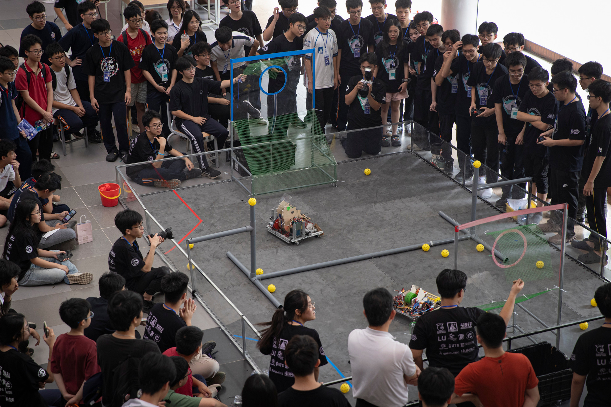 Giải đấu thu hút sự quan tâm của đông đảo học sinh có niềm đam mê với STEM và Robotics.