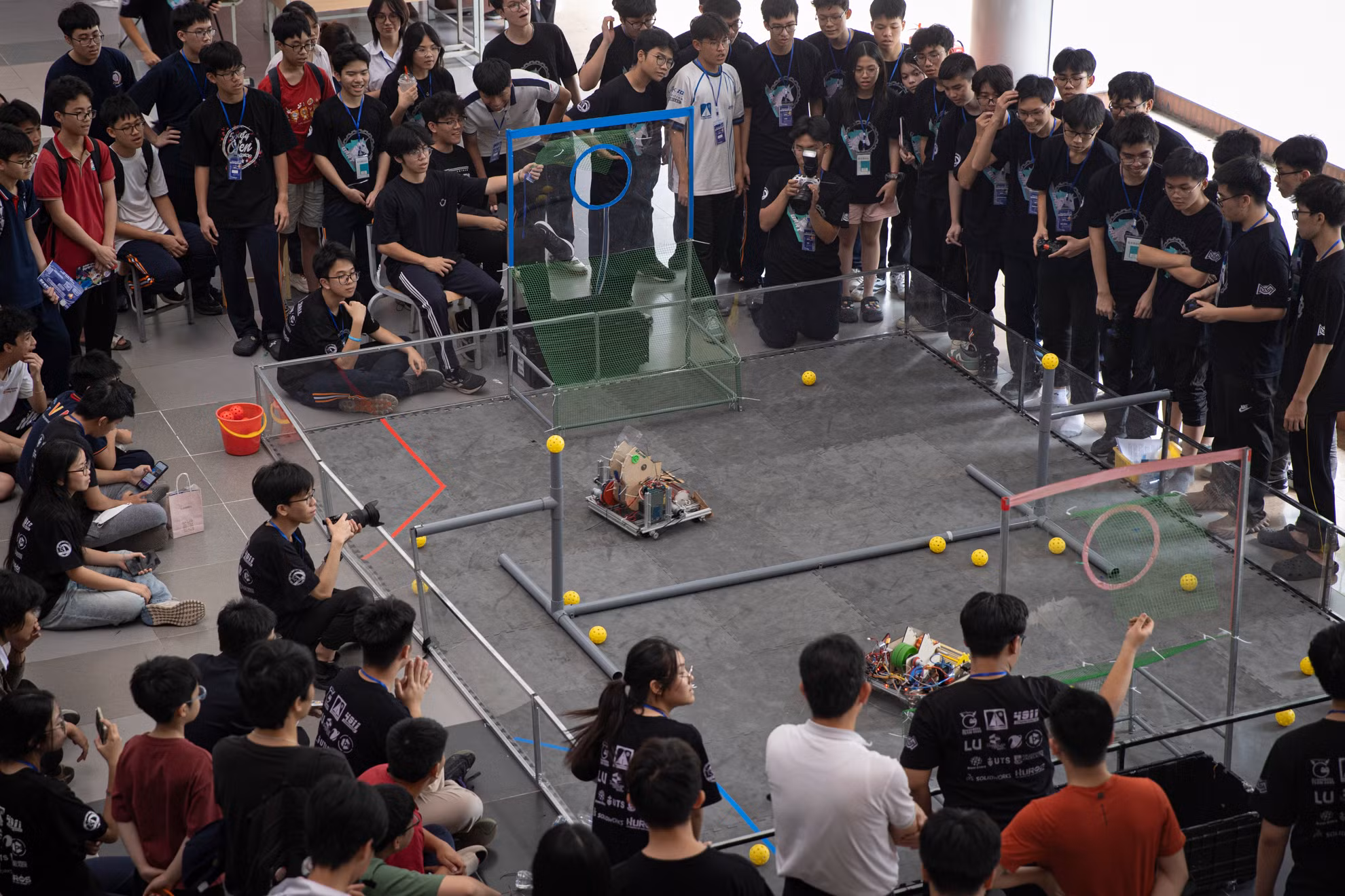Giải đấu thu hút sự quan tâm của đông đảo học sinh có niềm đam mê với STEM và Robotics.