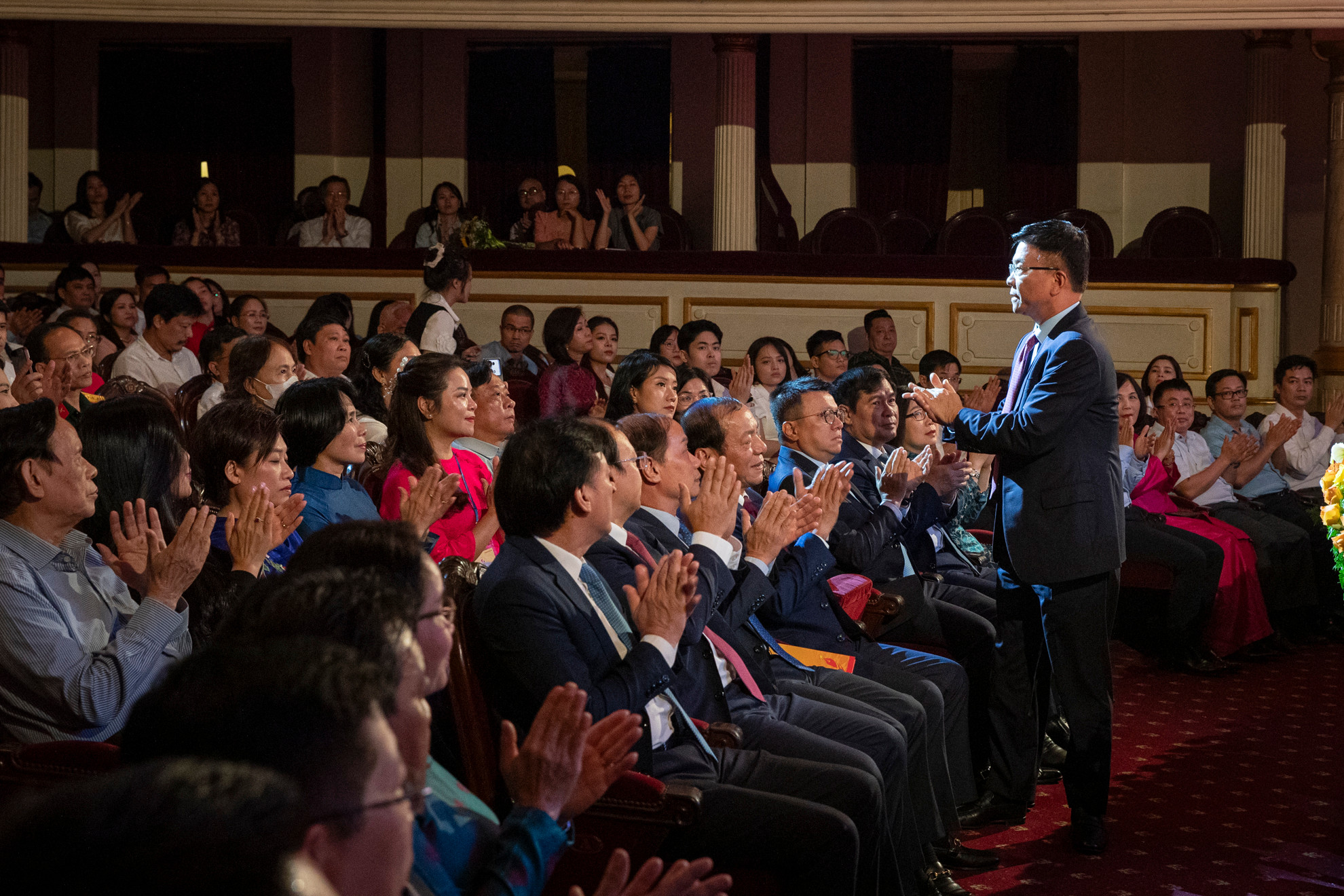 Phó Thủ tướng Chính phủ Lê Thành Long tại lễ trao giải.