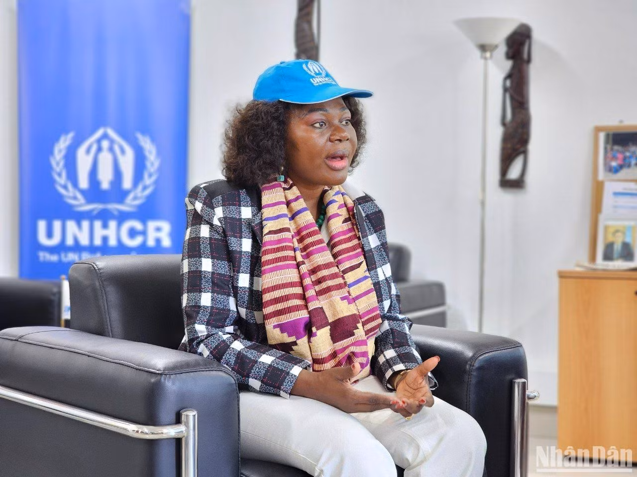 Bà Brigitte Mukanga Eno-Trưởng đại diện Cao Ủy Liên hợp quốc về người tị nạn (UNHCR) tại Burundi. Bà Brigitte Mukanga Eno-Trưởng đại diện Cao Ủy Liên hợp quốc về người tị nạn (UNHCR) tại Burundi.