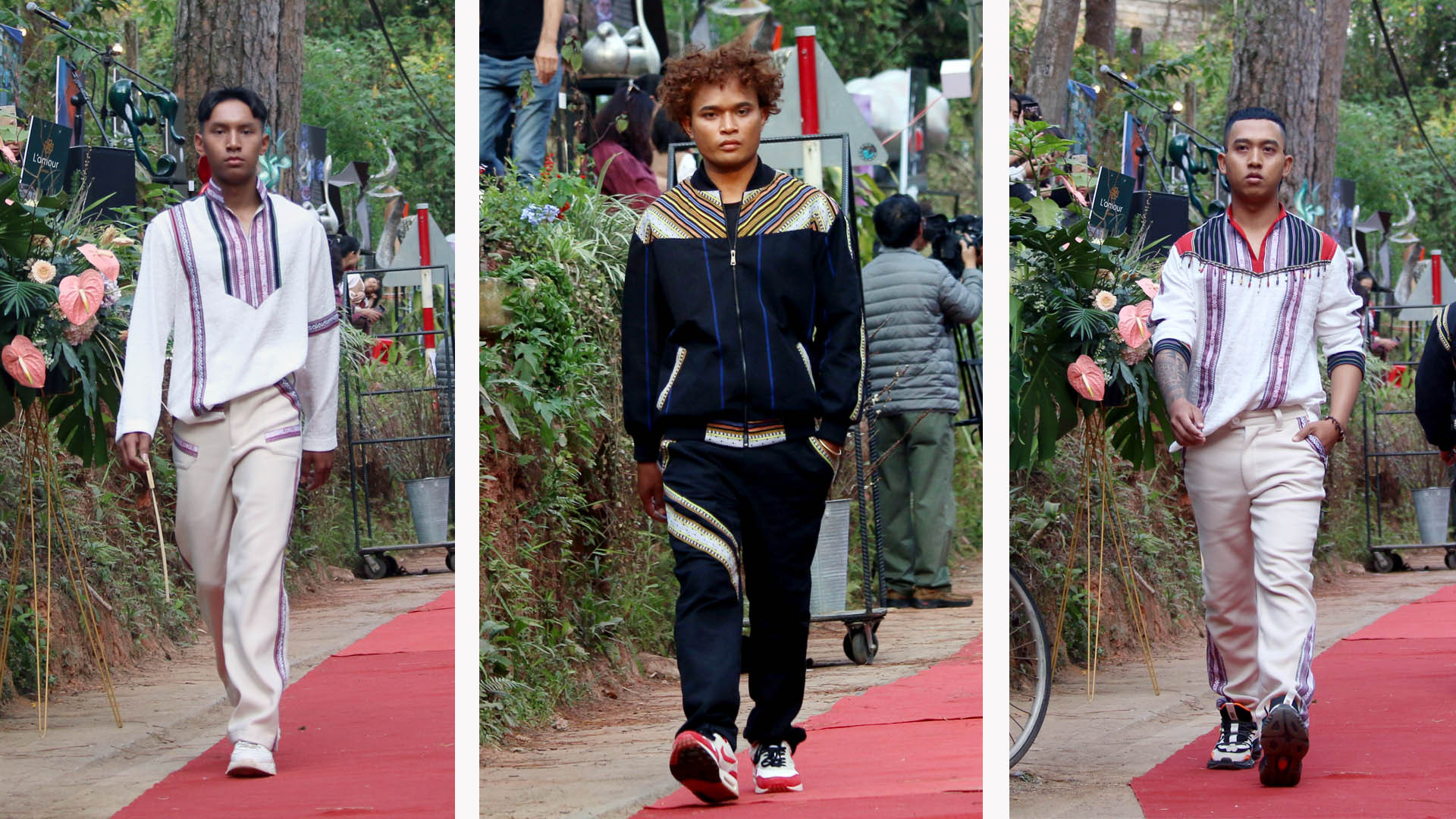 Lấy cảm hứng và ý tưởng sáng tạo từ văn hóa bản địa, K’Jona đã chắp cánh vẻ đẹp đặc sắc của thổ cẩm Tây Nguyên qua sản phẩm thời trang mang tính ứng dụng.