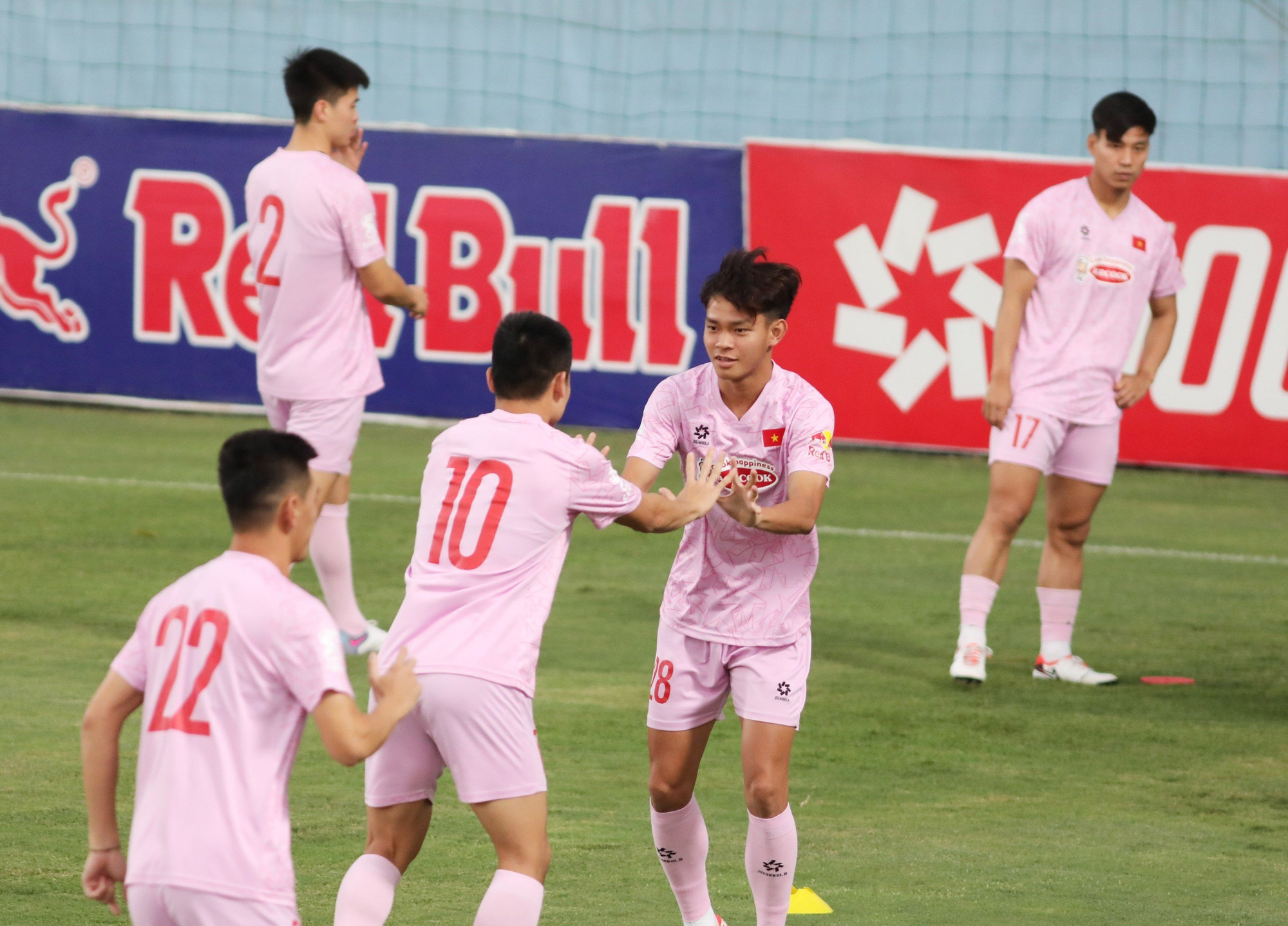 Hàng tiền đạo trong đợt tập trung đều là những cầu thủ đang có phong độ tốt.