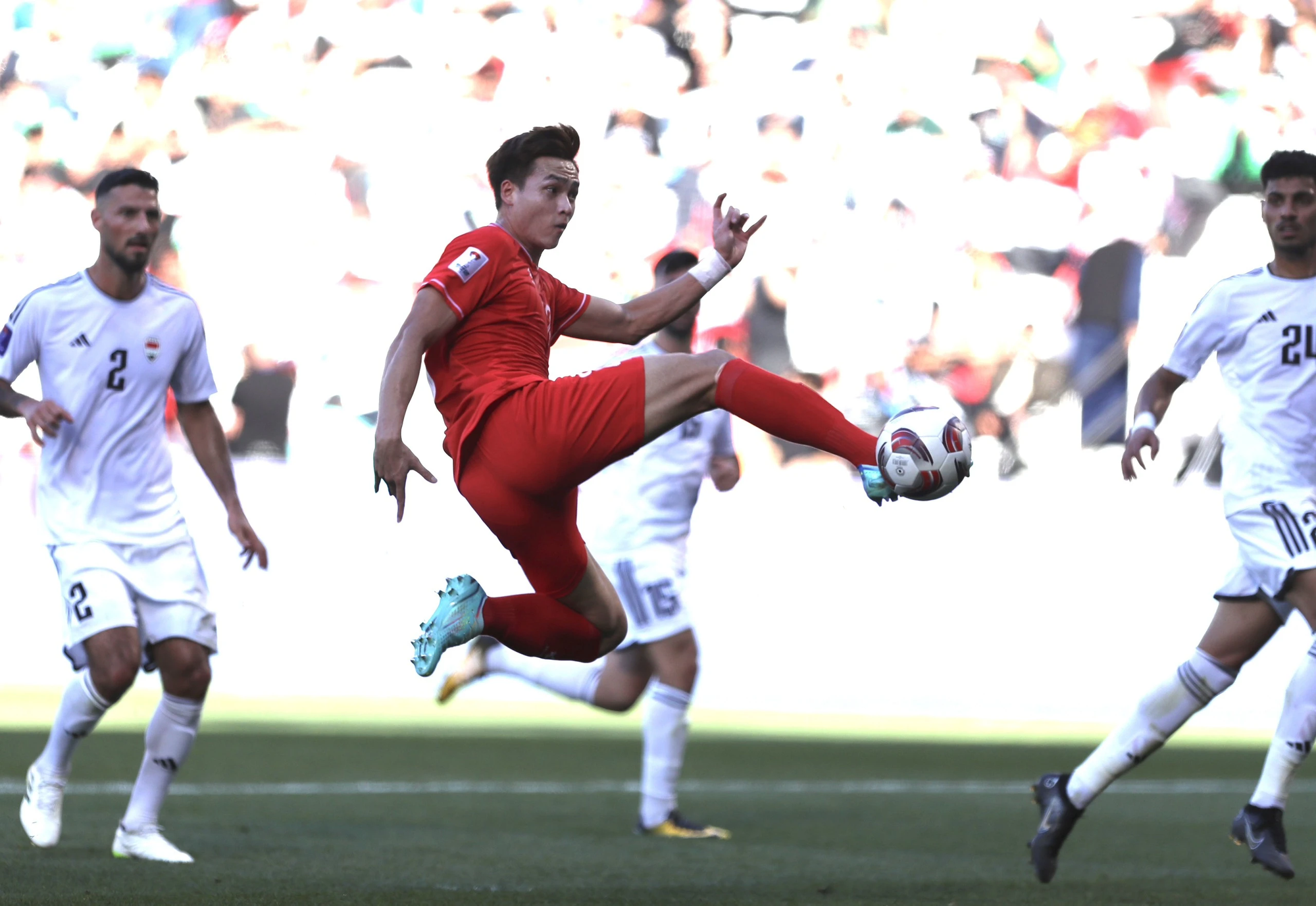 Bùi Hoàng Việt Anh là điểm sáng mới ở hàng thủ. (Ảnh: Ngọc Linh) Bùi Hoàng Việt Anh là điểm sáng mới ở hàng thủ. (Ảnh: Ngọc Linh)