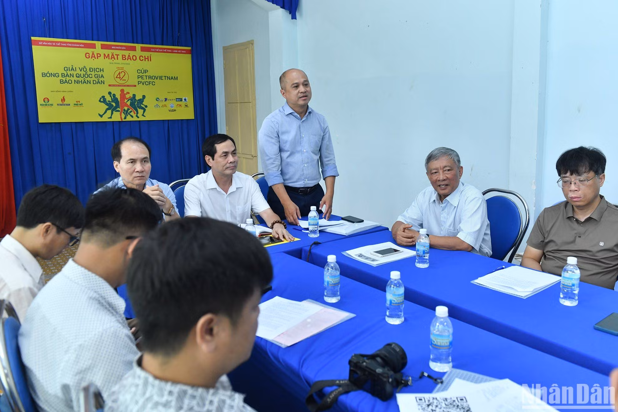 Ông Phan Anh Tuấn - Tổng Thư ký Liên đoàn Bóng bàn Việt Nam cung cấp thêm thông tin về các đoàn và đánh giá về chuyên môn, cũng như những nét mới của mùa giải năm nay.