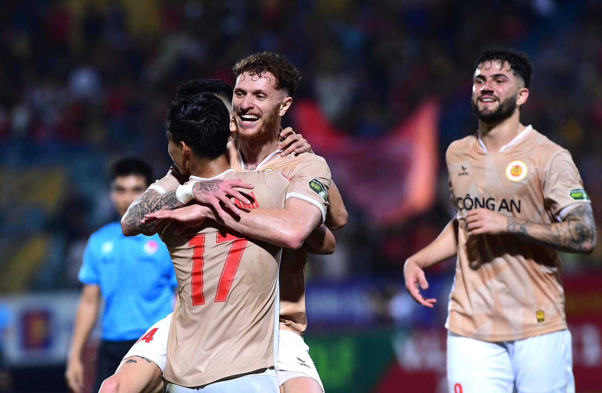 Geovane không quên gửi lời cảm ơn tới người kiến tạo là Văn Thanh.