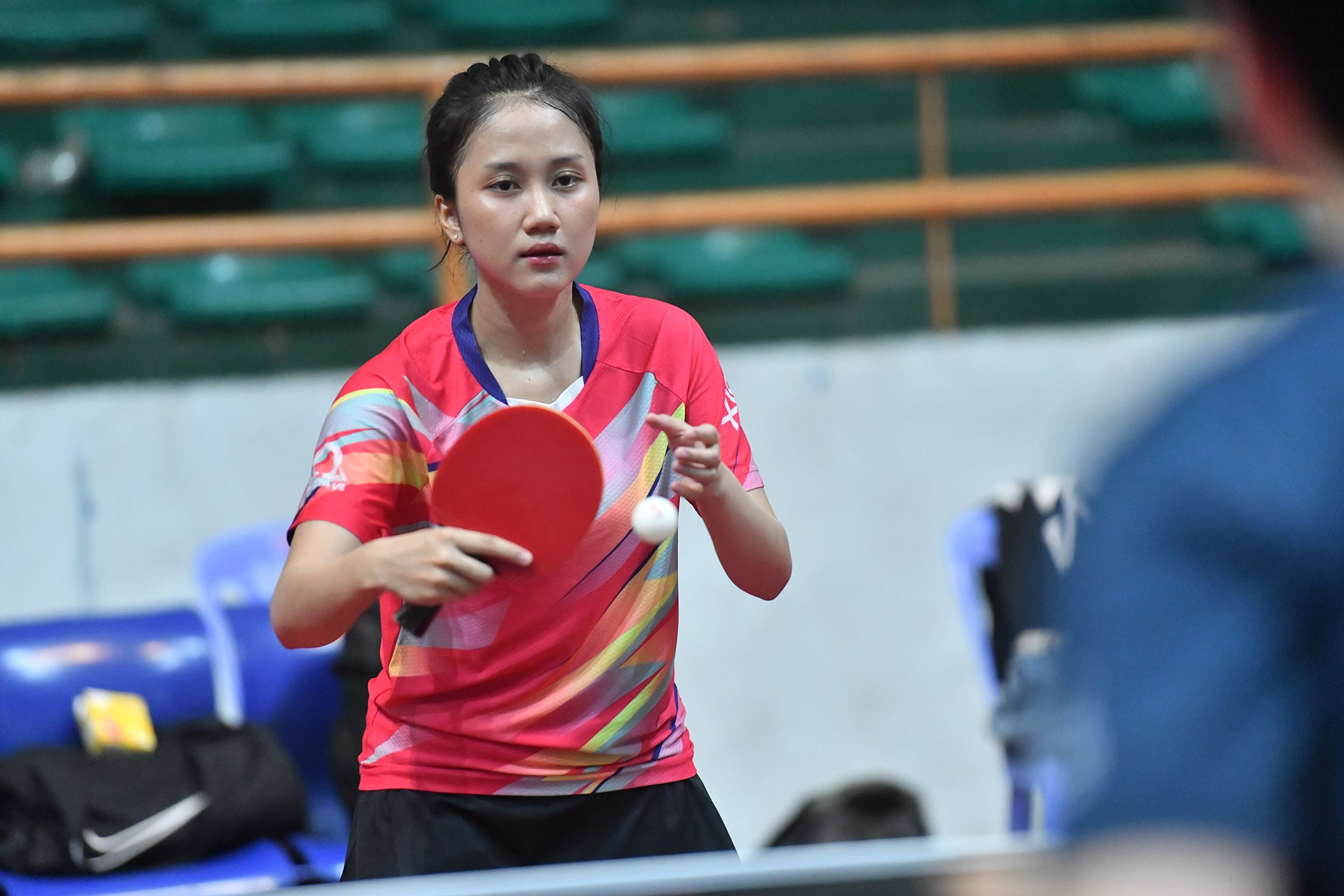 Các vận động viên điều tiết sức vận động, tập luyện vừa đủ nhằm giữ sức cho những ngày thi đấu chính thức.