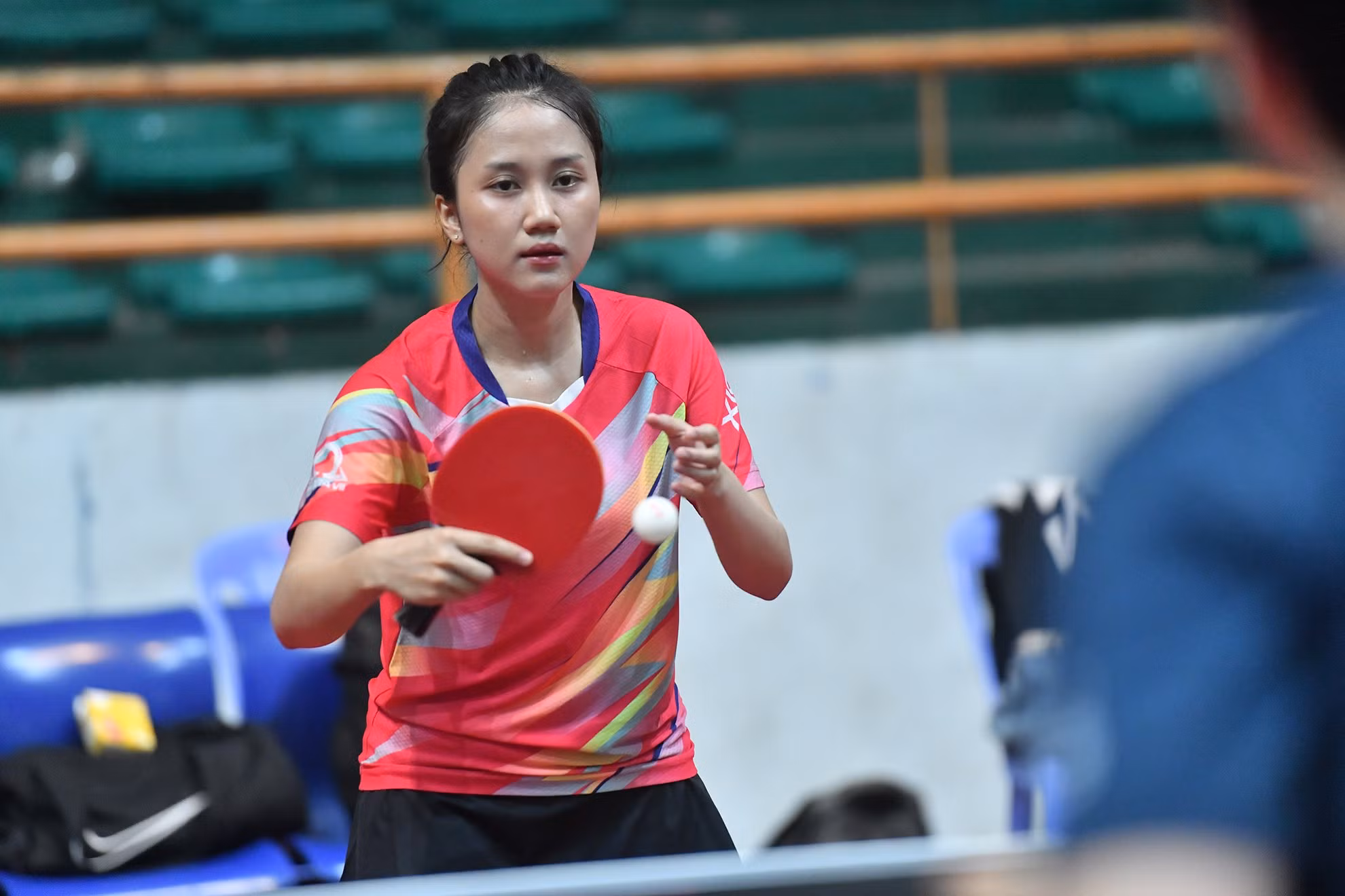 Các vận động viên điều tiết sức vận động, tập luyện vừa đủ nhằm giữ sức cho những ngày thi đấu chính thức.