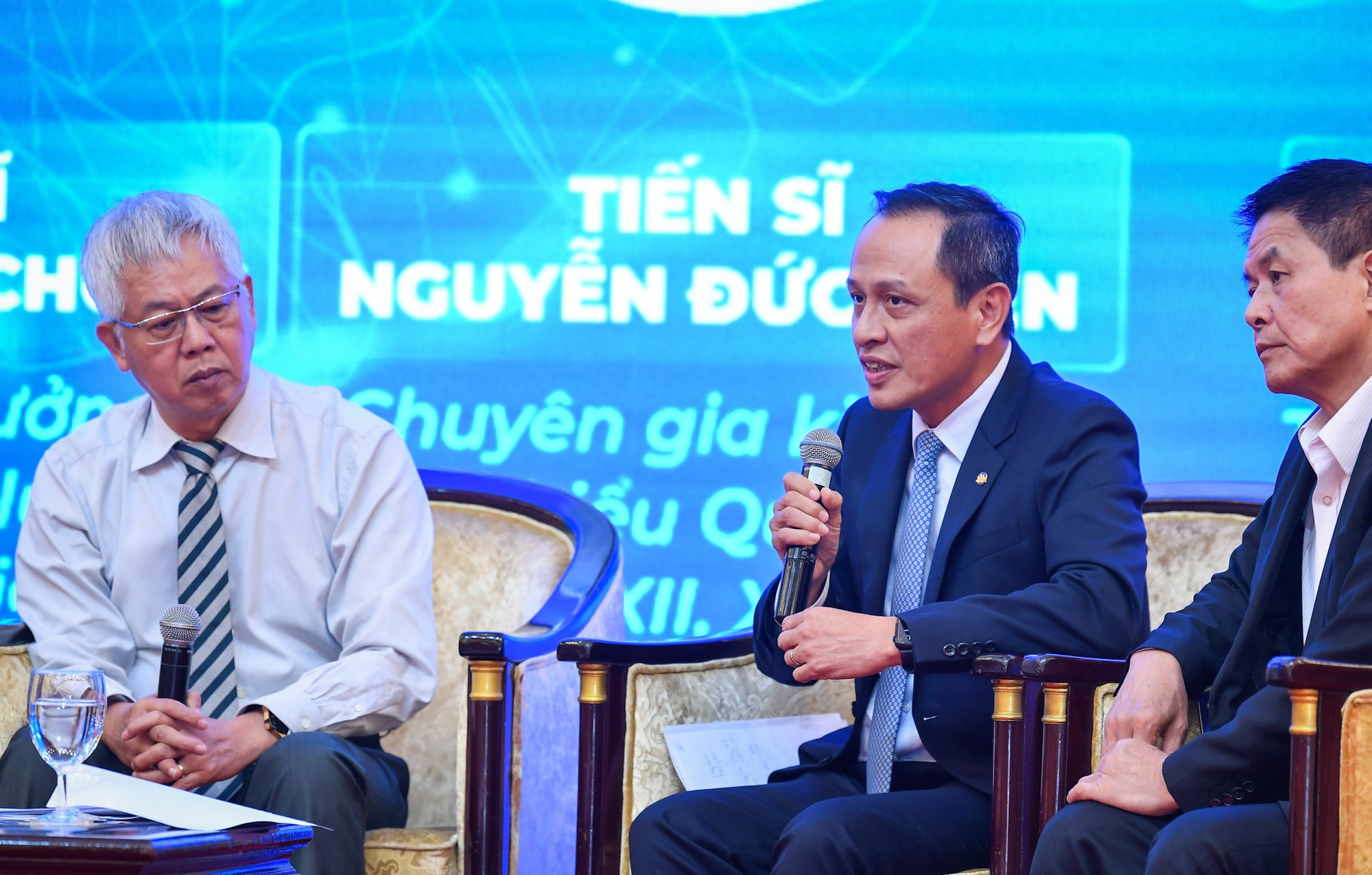 Ông Lê Hồng Hà, Tổng giám đốc Tổng công ty Hàng không Việt Nam phát biểu.