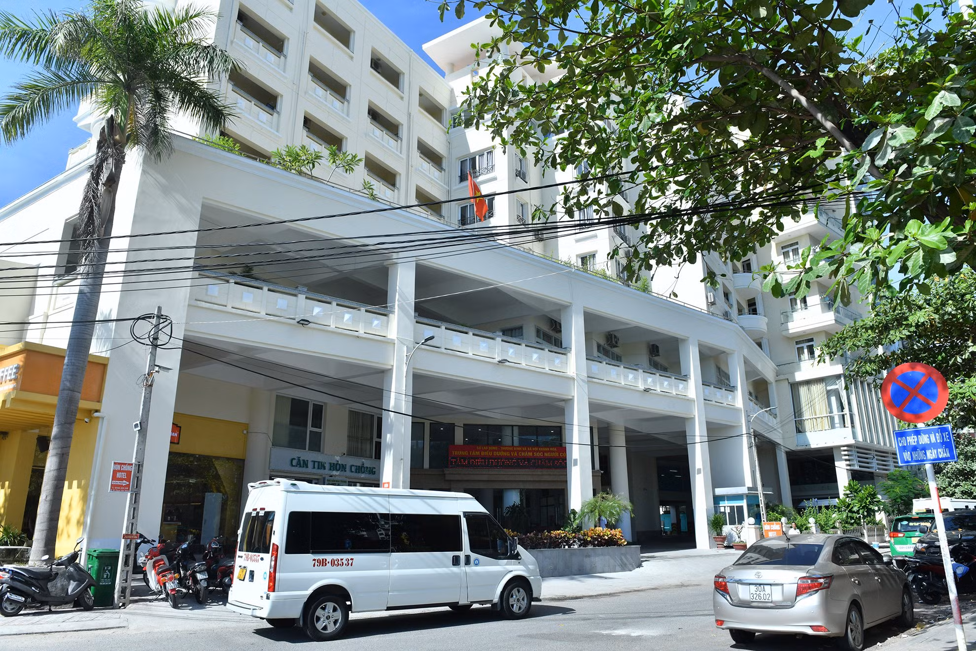 Trung tâm Điều dưỡng và Chăm sóc người có công tỉnh Khánh Hòa có cơ sở vật chất khang trang.