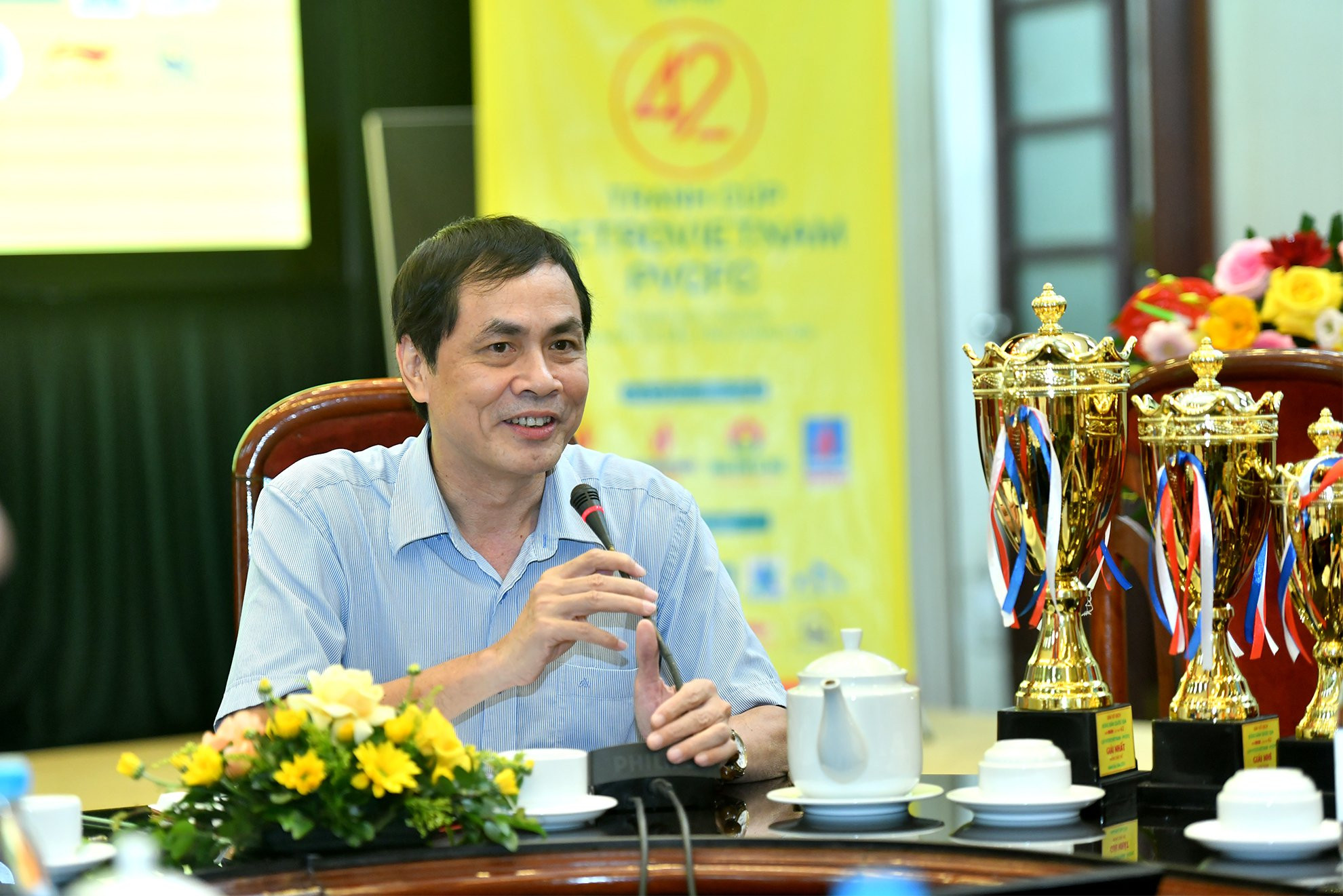 [Ảnh] Họp báo Giải vô địch bóng bàn quốc gia Báo Nhân Dân lần thứ 42 ảnh 4