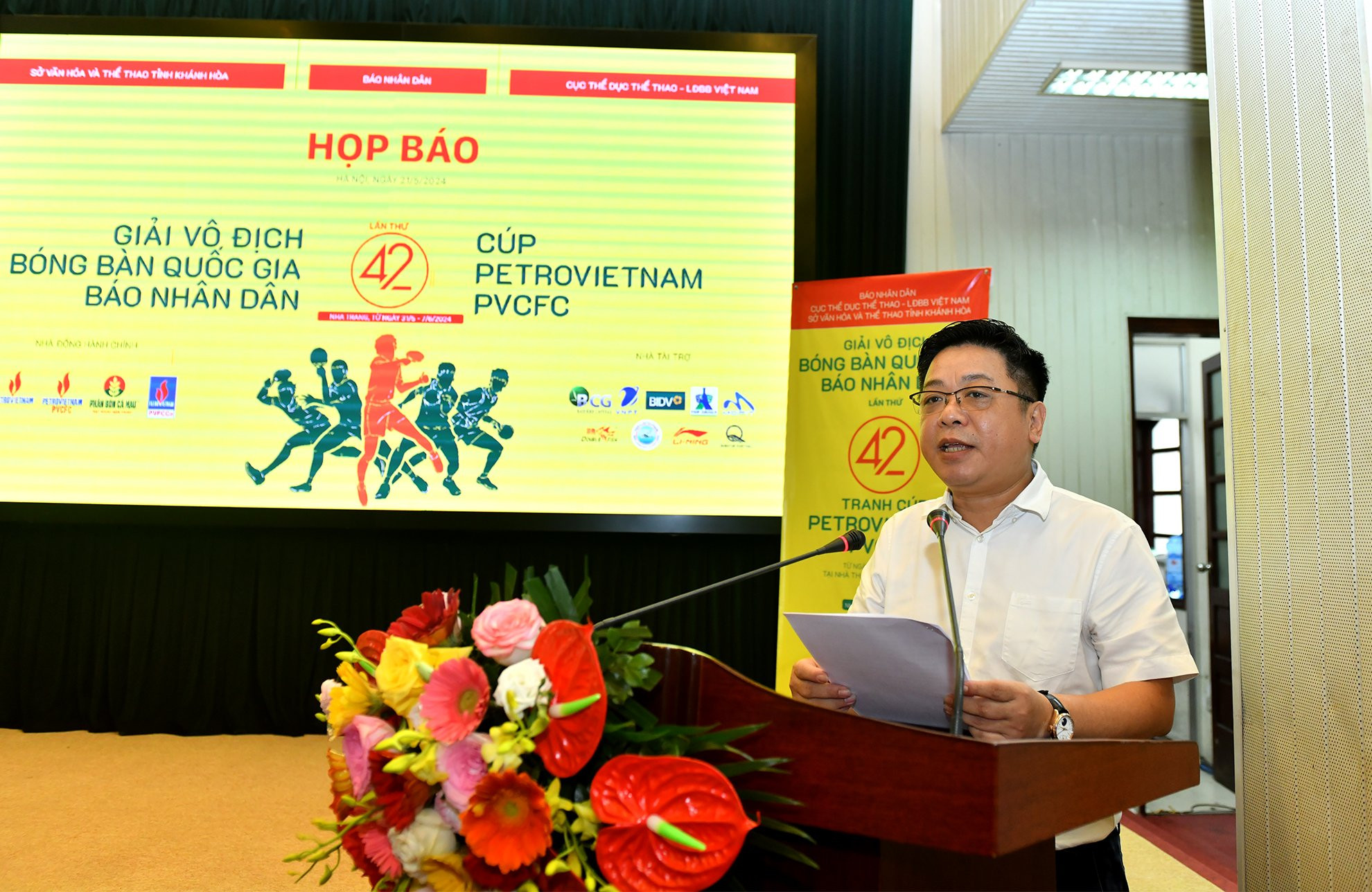 [Ảnh] Họp báo Giải vô địch bóng bàn quốc gia Báo Nhân Dân lần thứ 42 ảnh 3