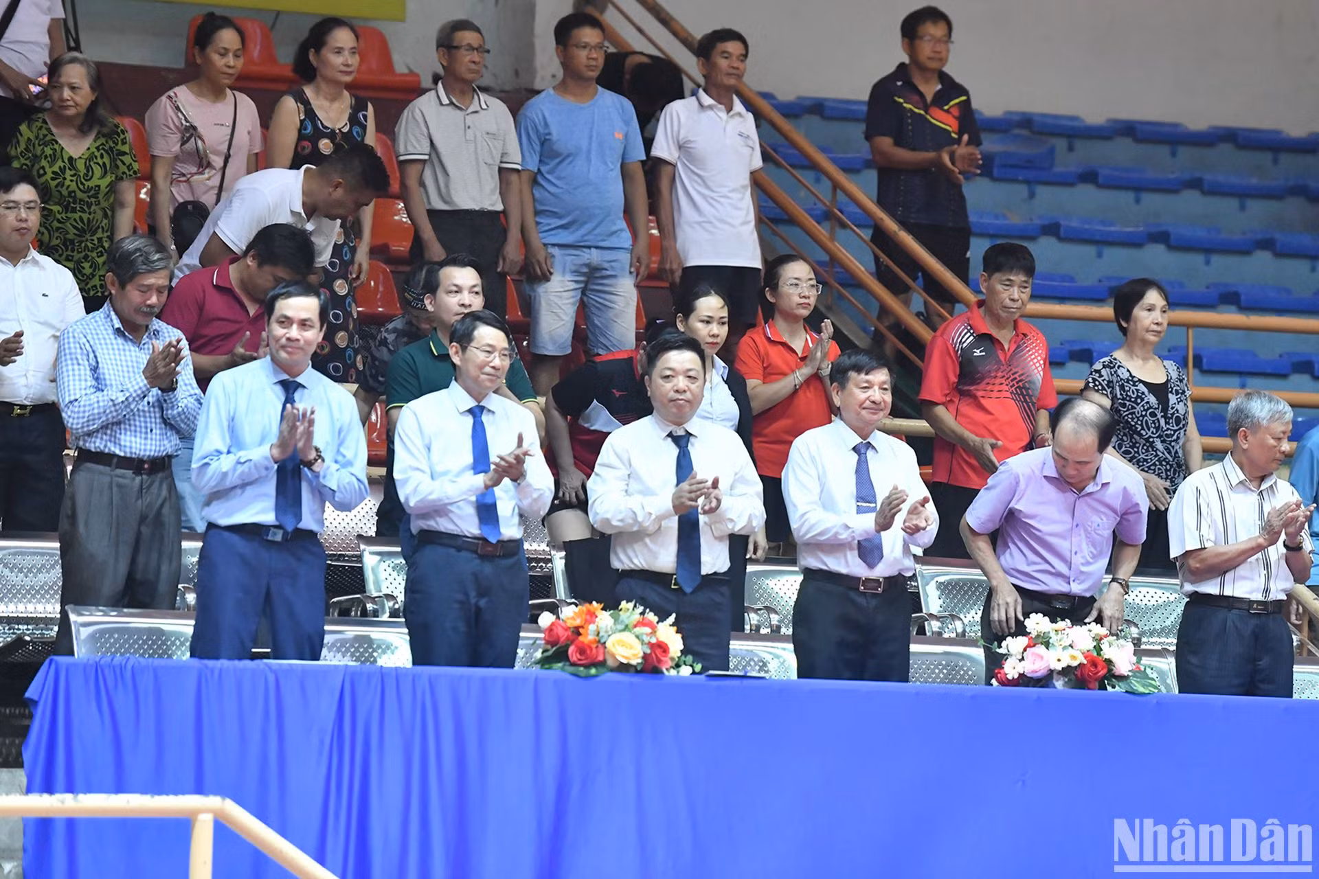 Các đại biểu tham dự Lễ bế mạc. Các đại biểu tham dự Lễ bế mạc.