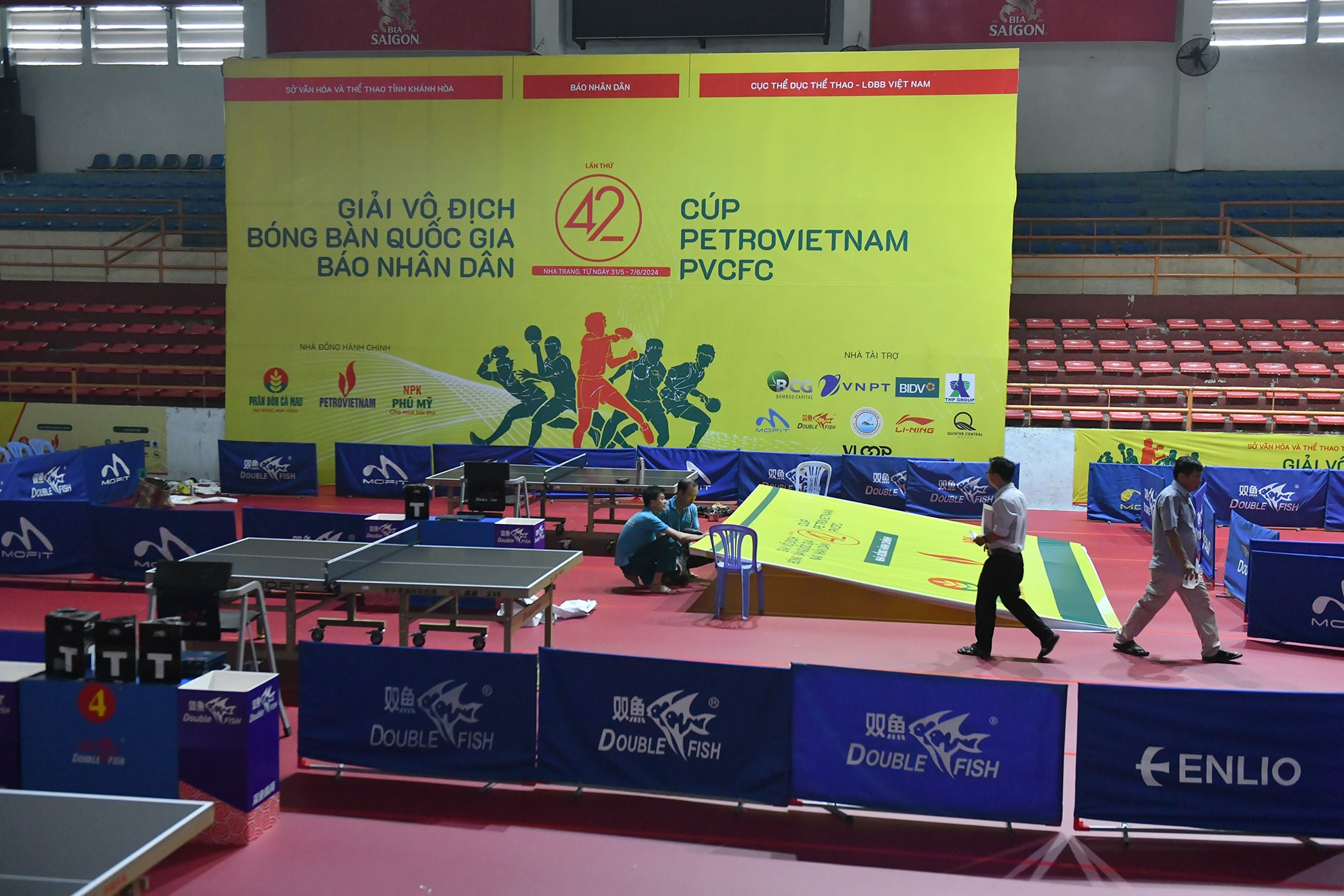 Công tác chuẩn bị giải đấu đang đến phần hoàn thiện.