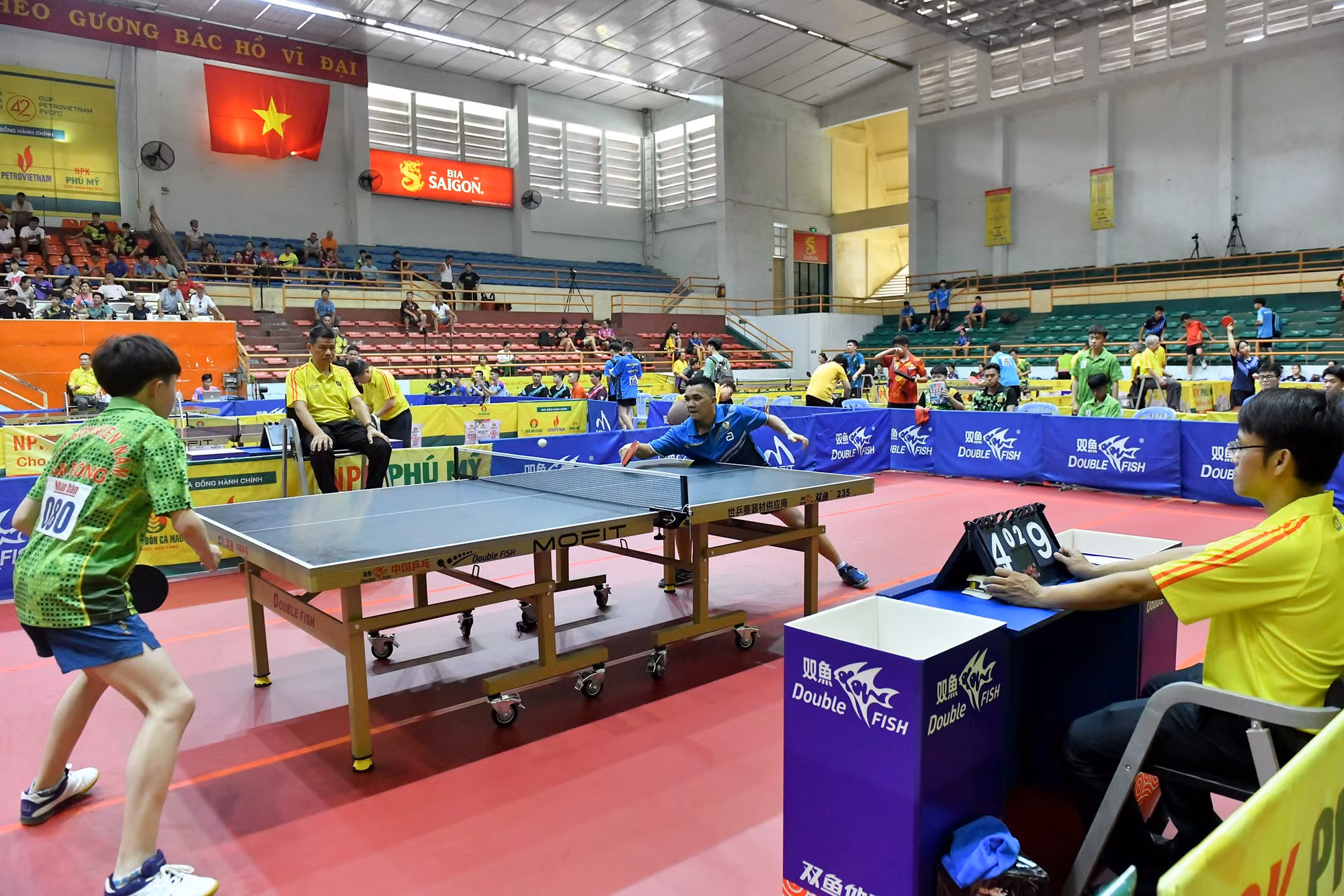 [Ảnh] Các tay vợt xuất sắc góp mặt tại Giải vô địch bóng bàn quốc gia Báo Nhân Dân 2024 ảnh 7