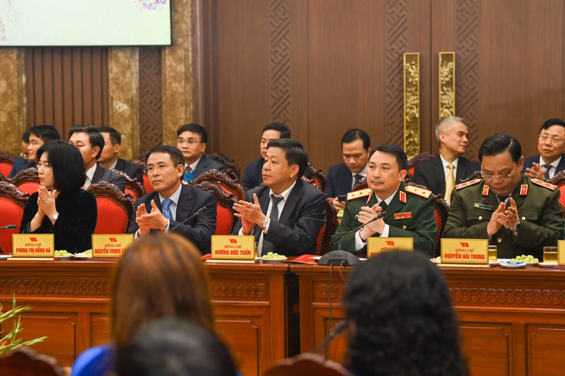 Các đại biểu dự hội nghị.