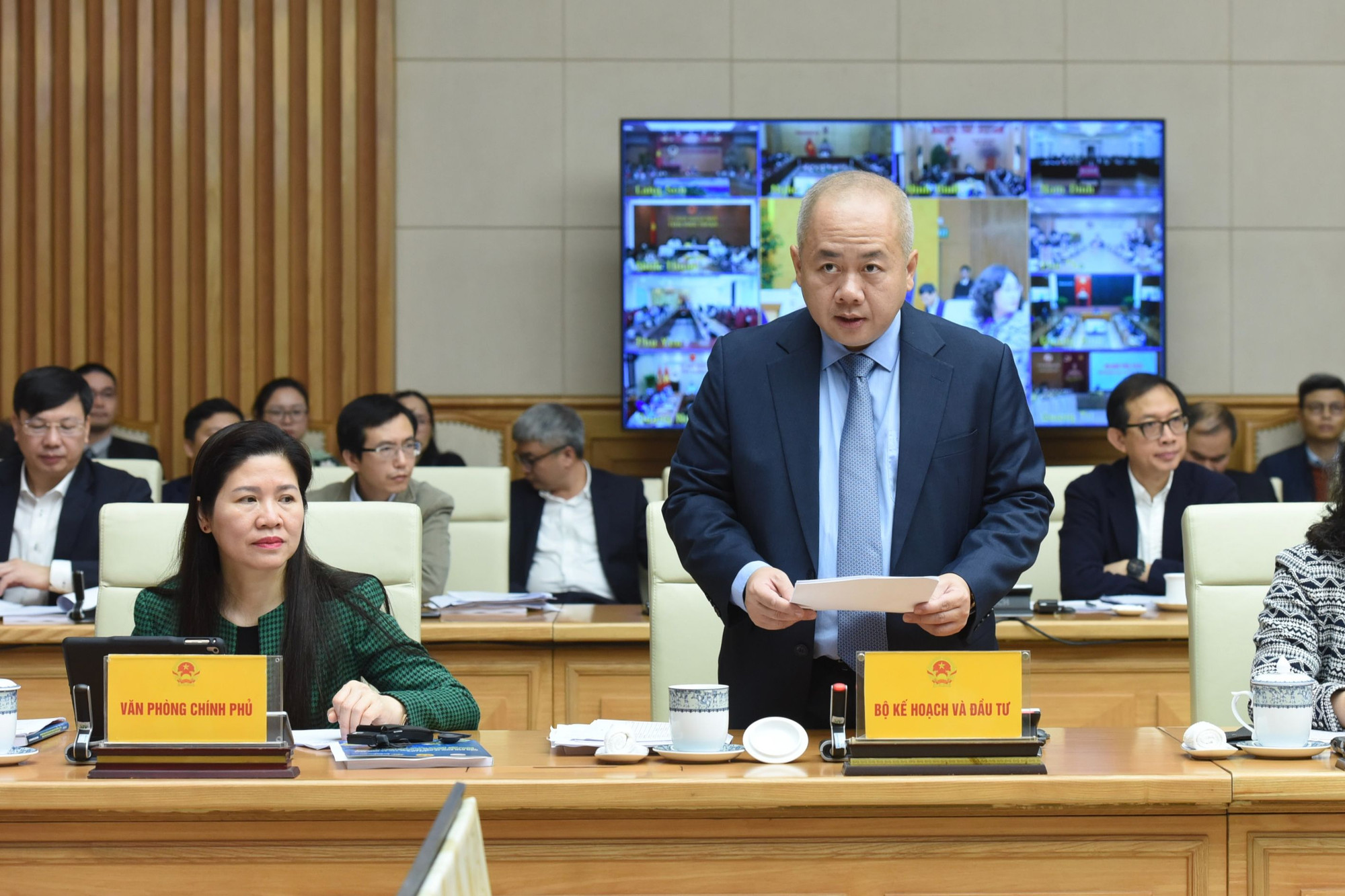 Đại diện lãnh đạo Bộ Kế hoạch và Đầu tư phát biểu tại diễn đàn. Đại diện lãnh đạo Bộ Kế hoạch và Đầu tư phát biểu tại diễn đàn.